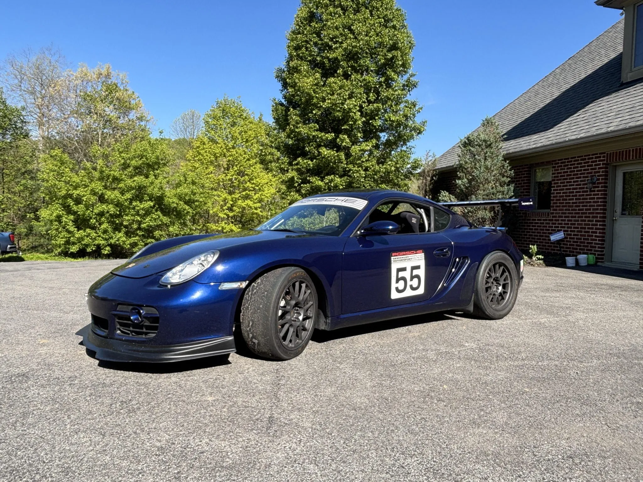2006 Porsche Cayman S in Lapis Blue Metallic