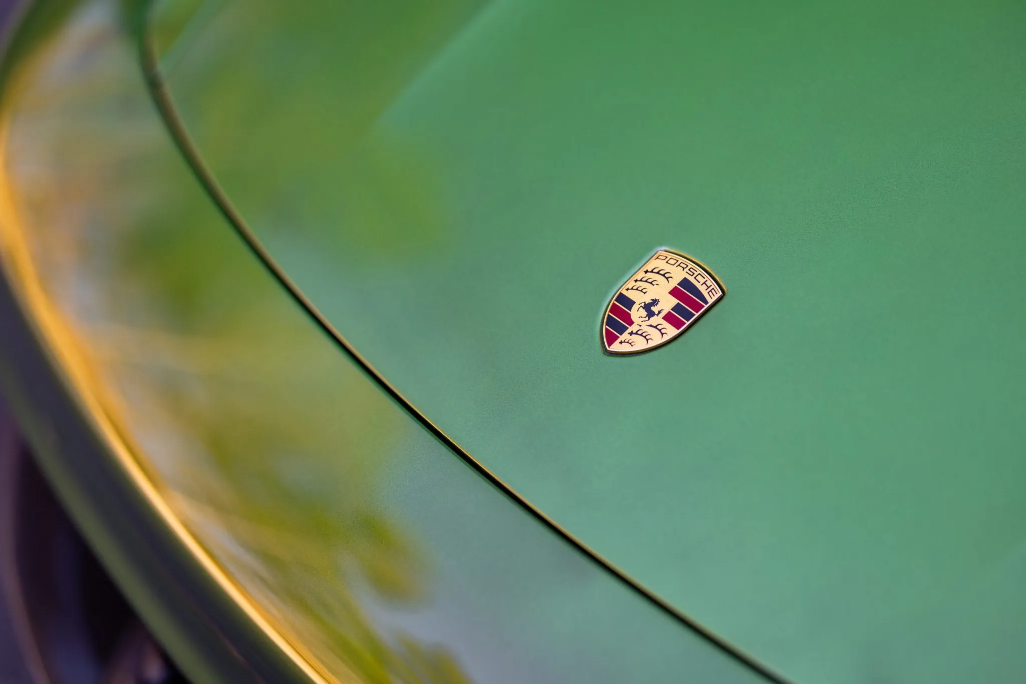 2022 Porsche Taycan Turbo S Cross Turismo in Mamba Green Metallic