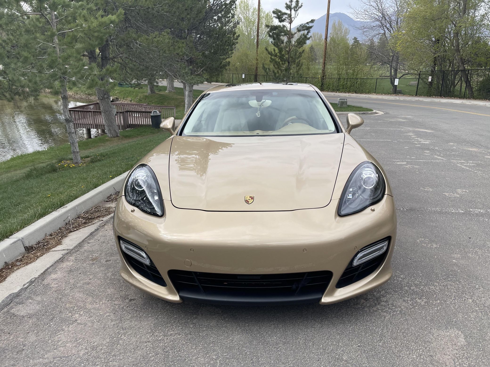 2011 Porsche Panamera Turbo in Luxor Beige Metallic