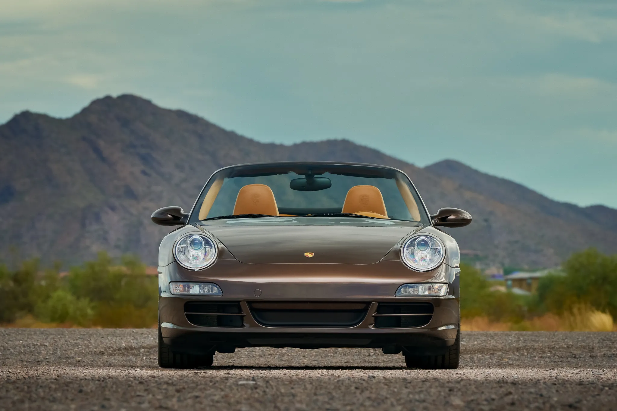 2008 Porsche 911 Carrera 4S Cabriolet in Macadamia Metallic
