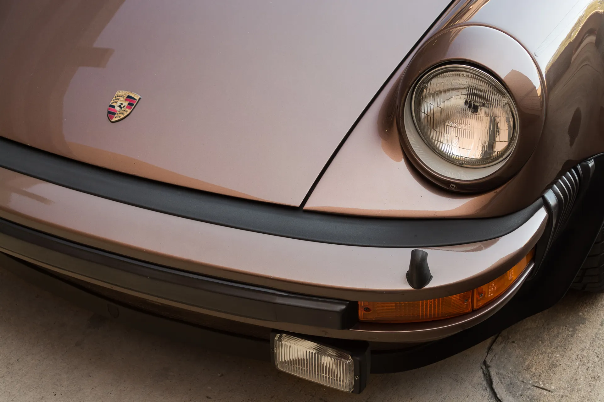 1977 Porsche 911 Turbo Carrera in Copper Brown Metallic