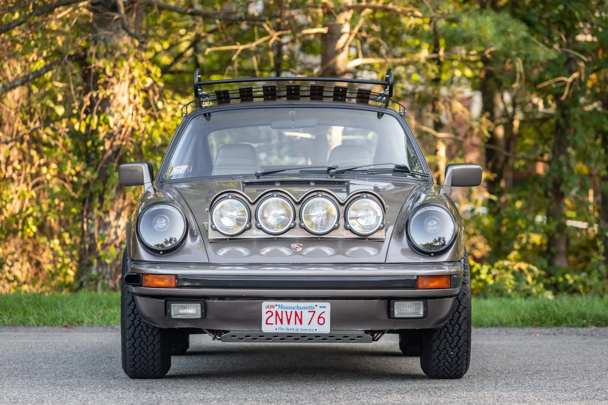 Safari-Style 1983 Porsche 911SC in Quartz Grey Metallic