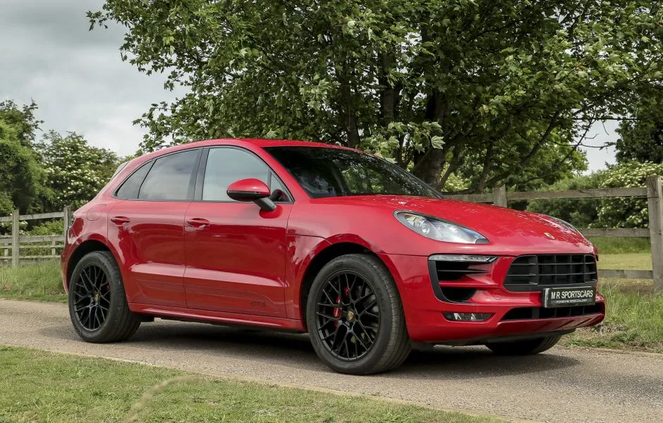 2017 Porsche Macan GTS  in Carmine Red
