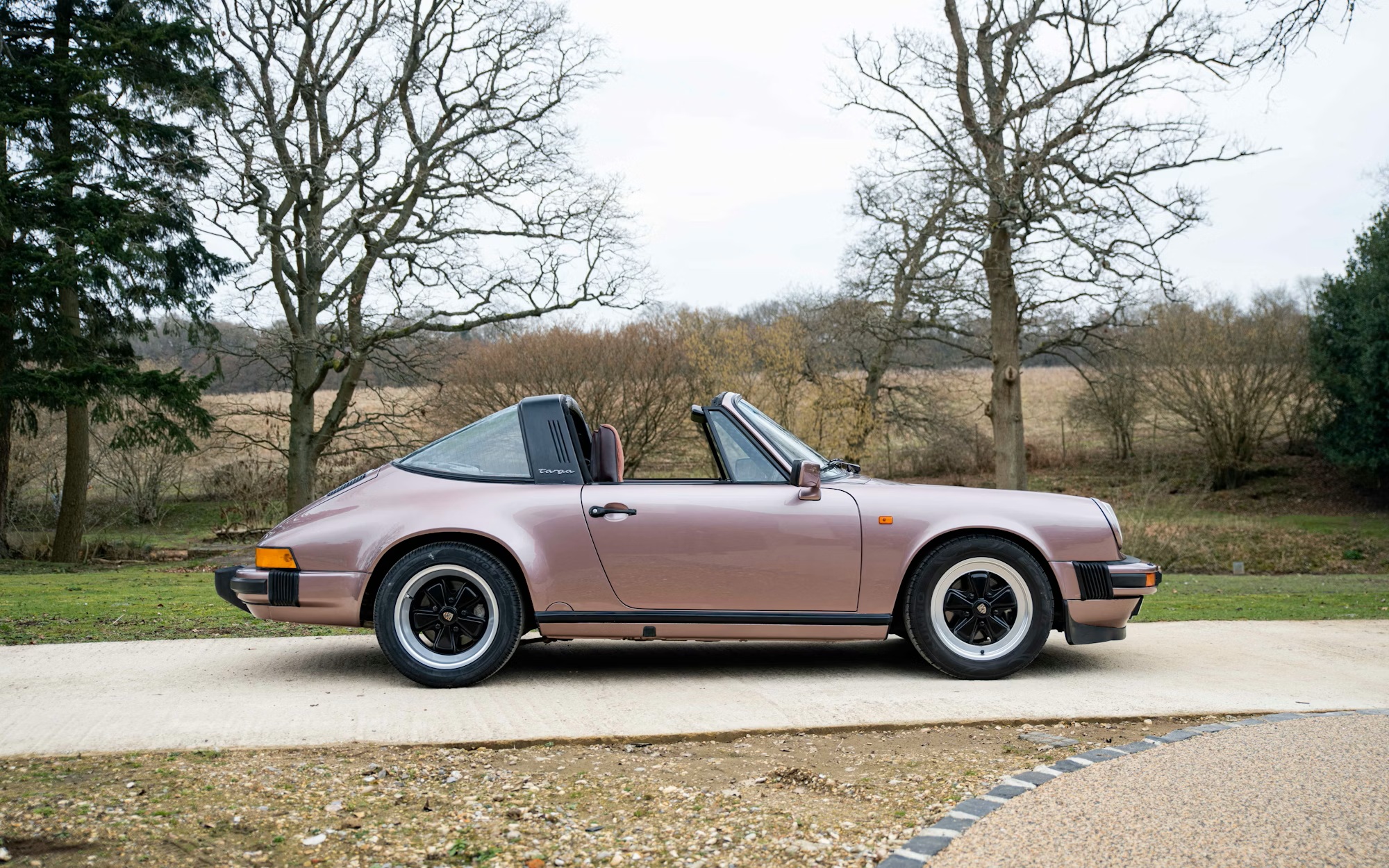 1987 Porsche 911 Carrera 3.2 Sport Targa in Cassis Red Metallic