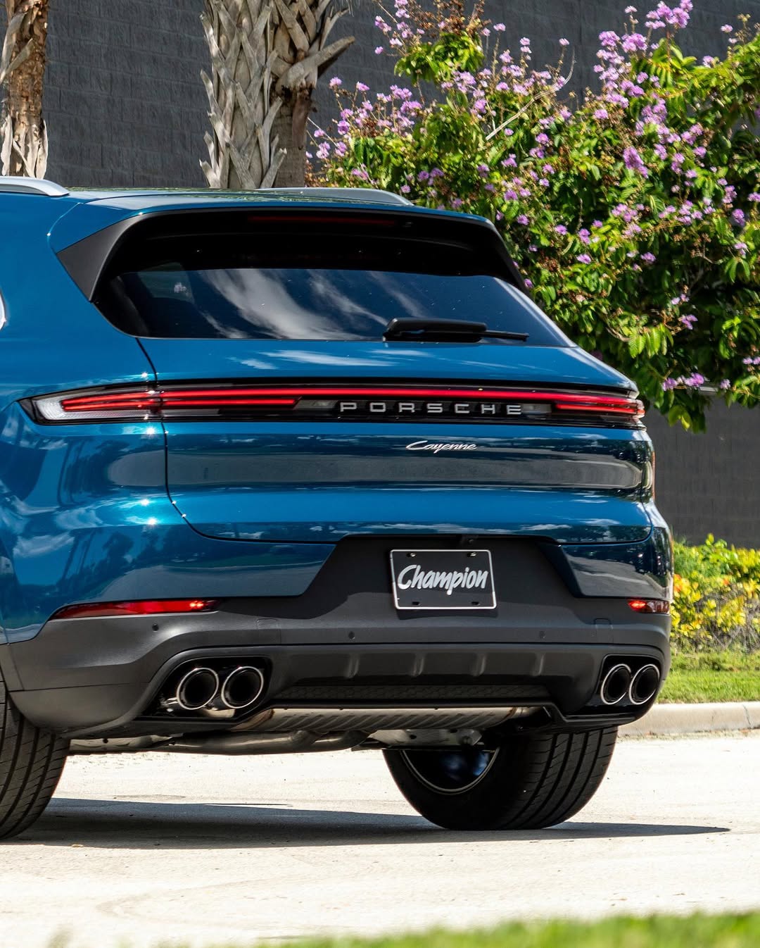 2023 Porsche Cayenne in Montego Blue Metallic