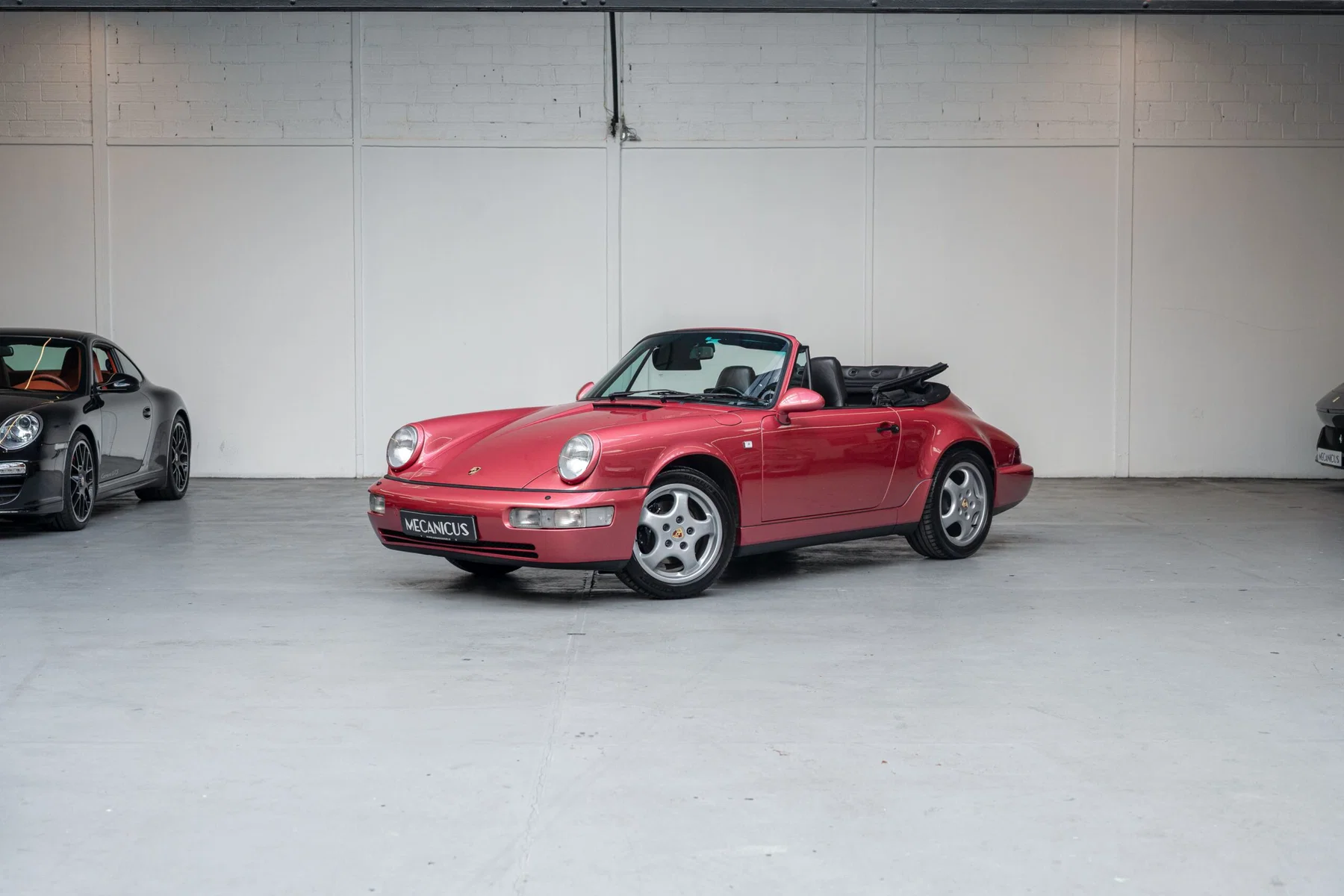 1993 Porsche 911 Carrera 2 Cabriolet in Raspberry Metallic