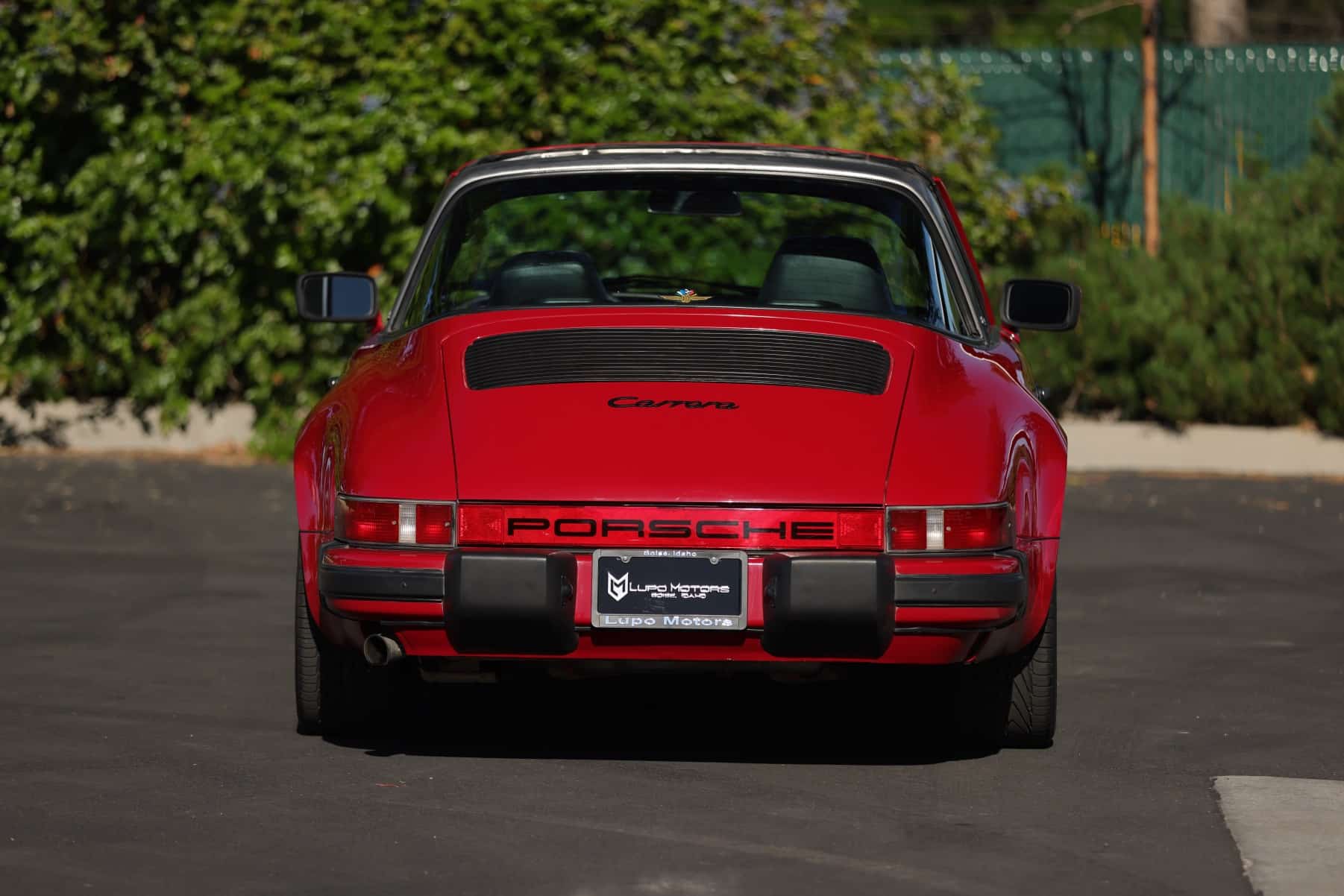 1984 Porsche 911 Targa in Malaga Red