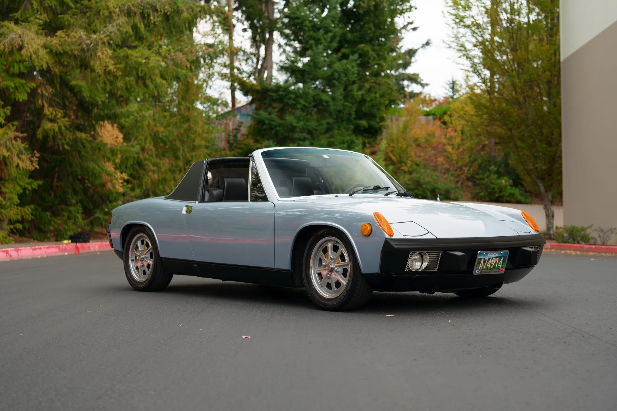 1974 Porsche 914 in Marathon Blue Metallic