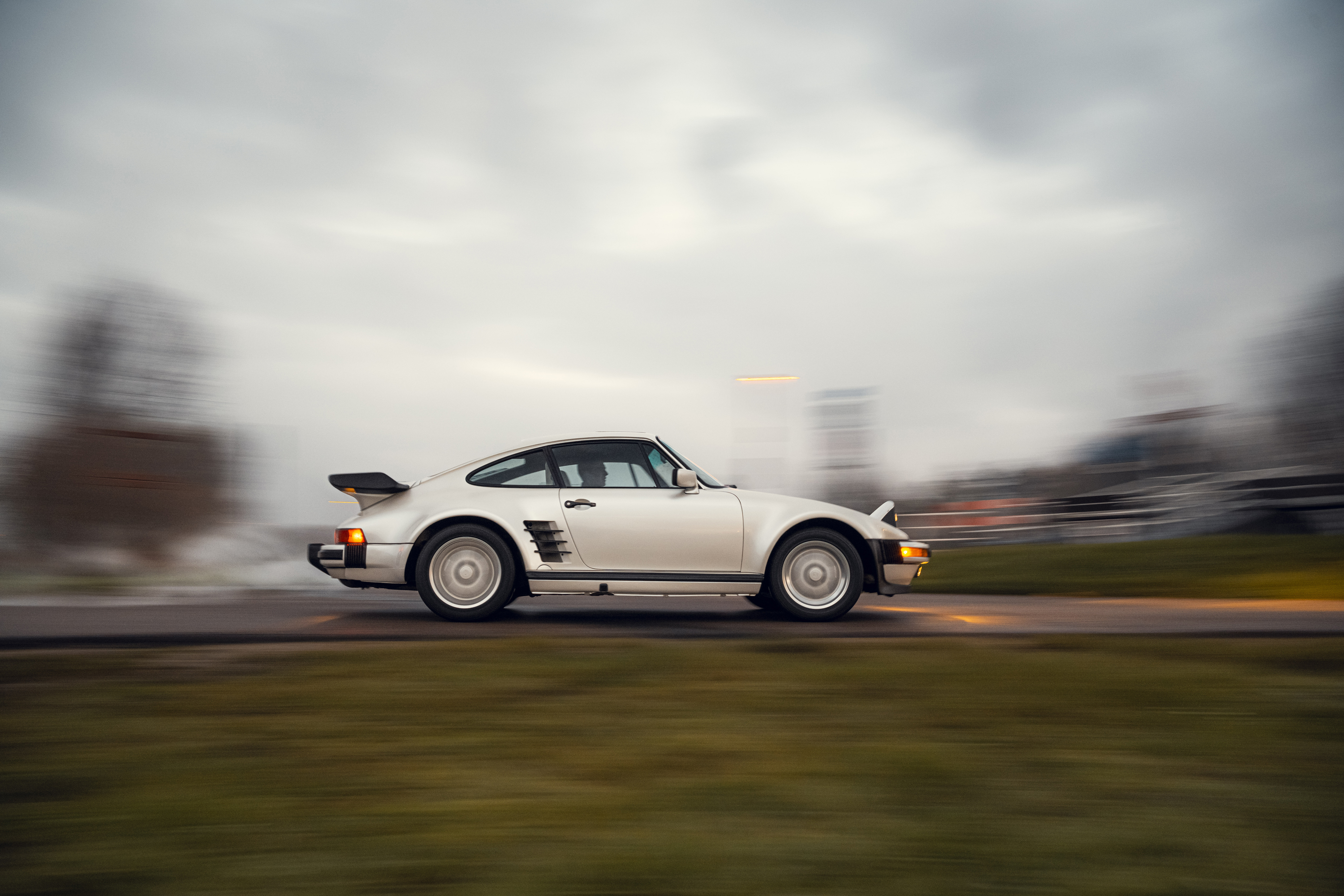 1989 Porsche 911 Turbo 'Flat-Nose' Coupe in Pearl White Metallic