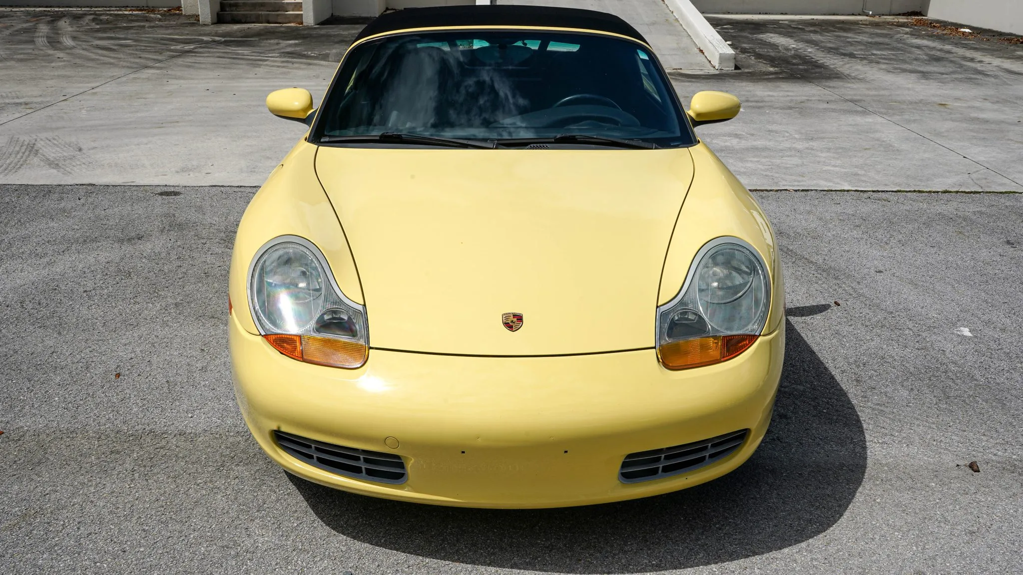 1999 Porsche Boxster in Pastel Yellow