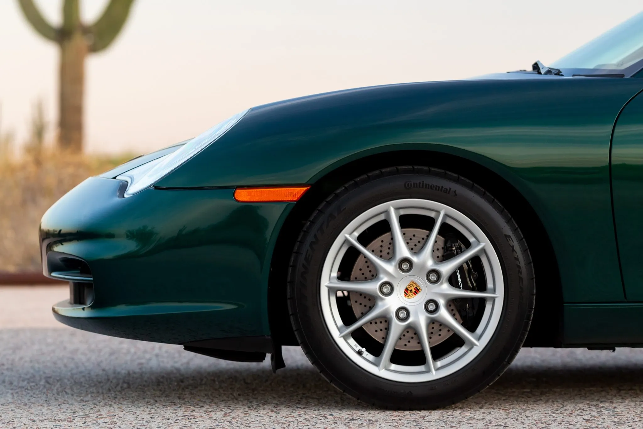 2002 Porsche 911 Carrera Cabriolet in Rainforest Green Metallic