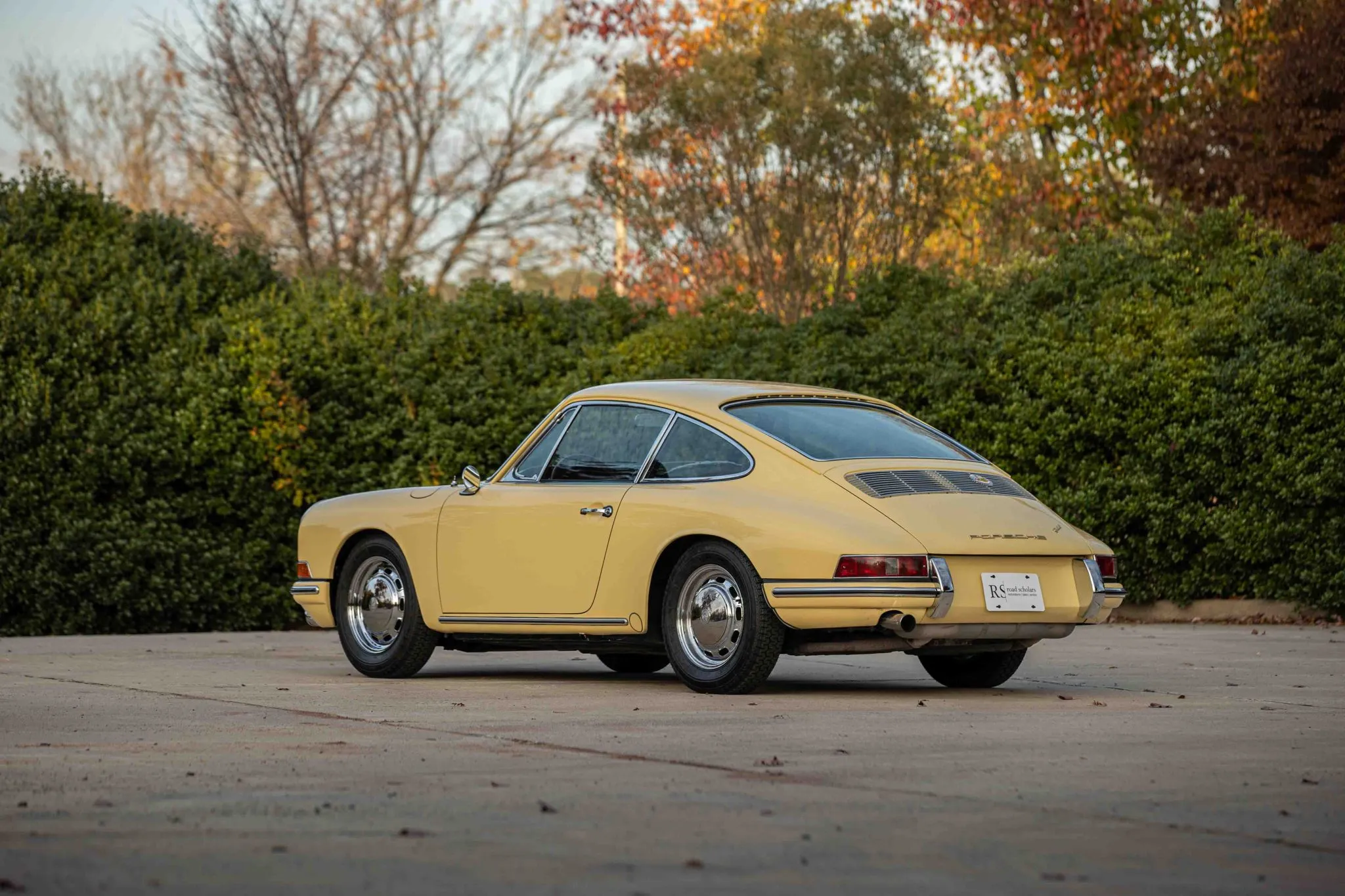1966 Porsche 911 Coupe in Champagne Yellow