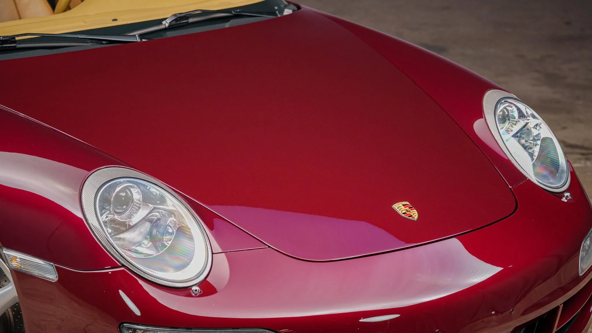 2007 Porsche 911 Carrera Cabriolet in Carmon Red Metallic