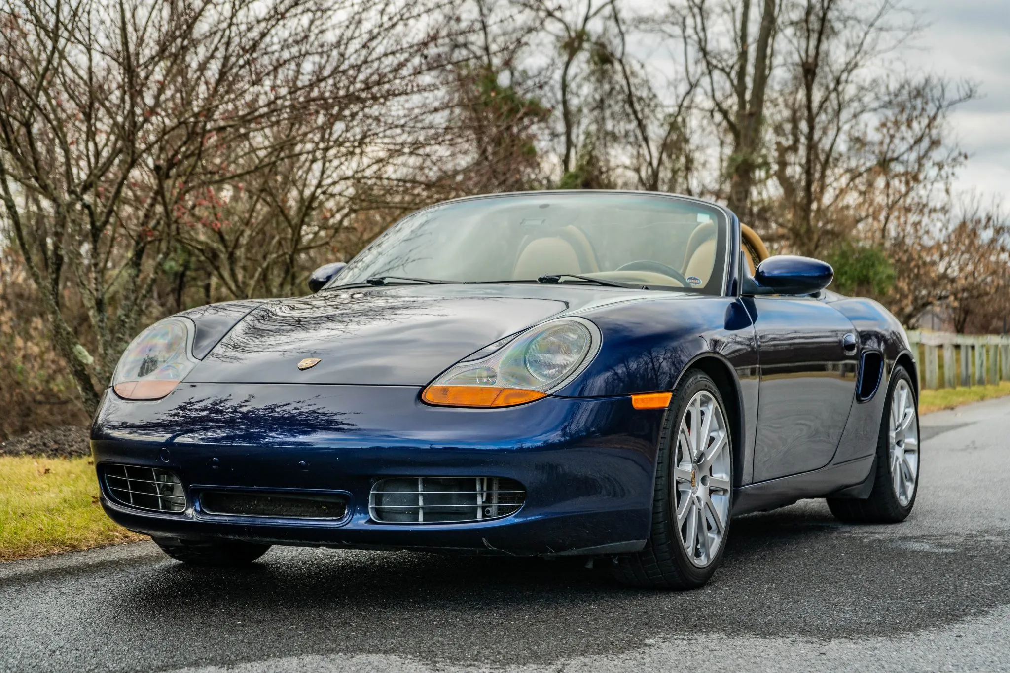 2001 Porsche Boxster S in Lapis Blue Metallic