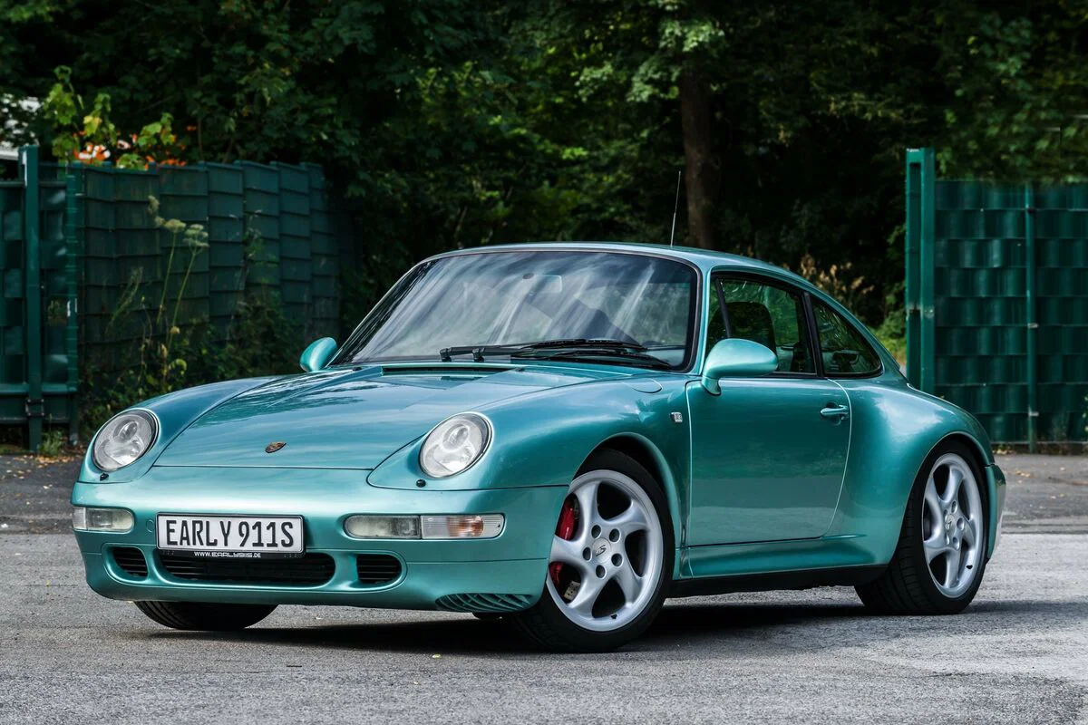 1996 Porsche 911 Carrera 4S in Dragonfly Turquoise Metallic