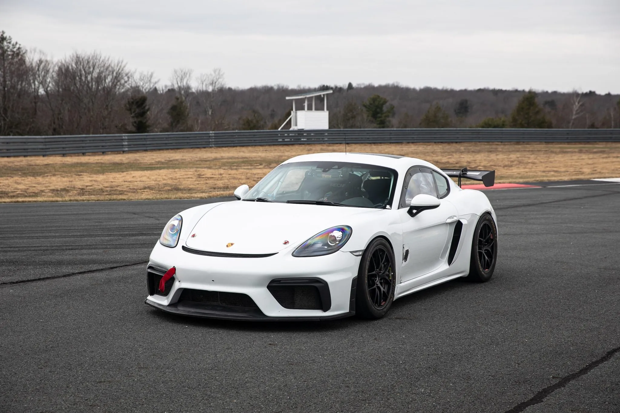 2019 Porsche 718 Cayman GT4 Clubsport Competition in White