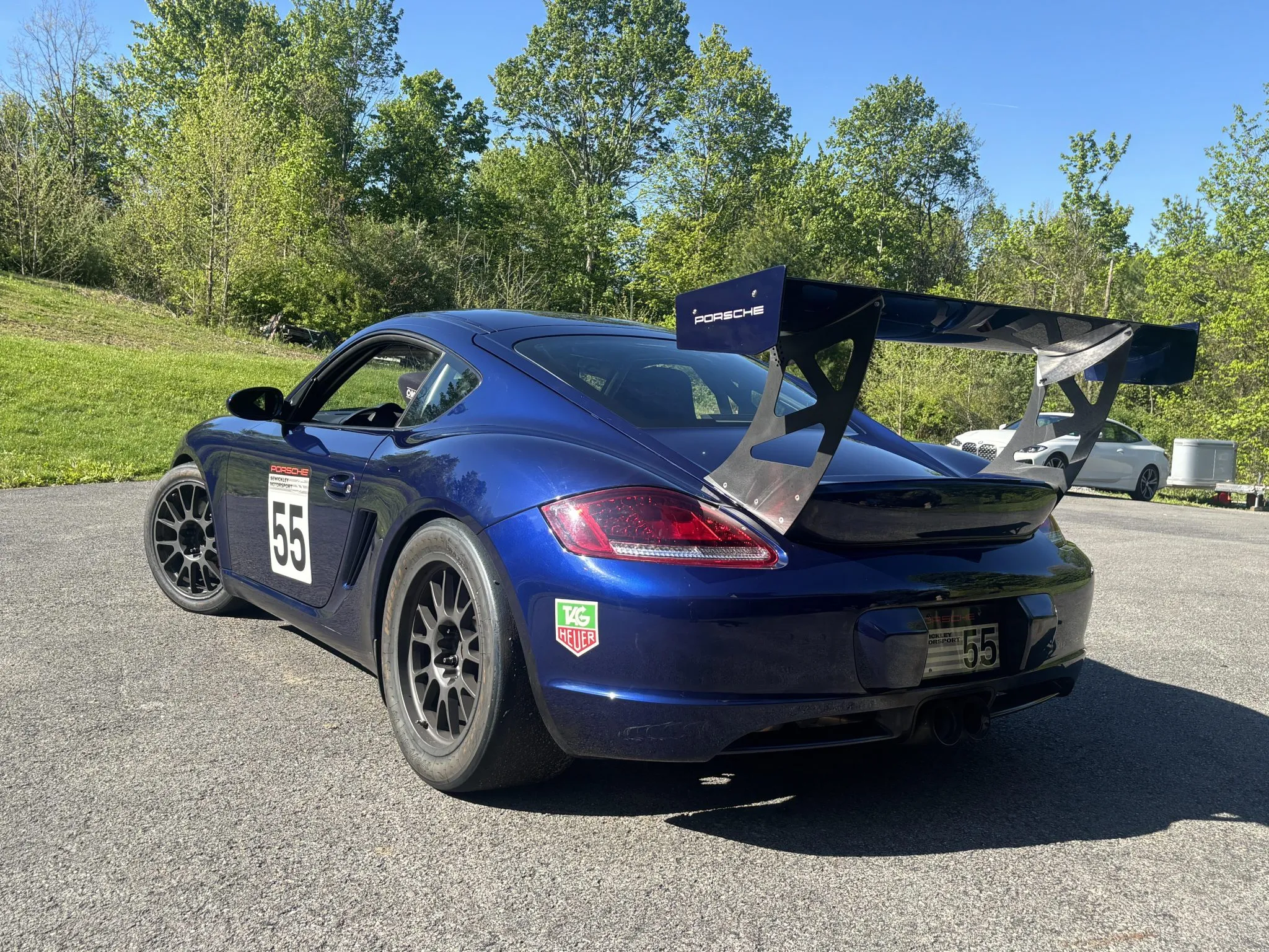 2006 Porsche Cayman S in Lapis Blue Metallic