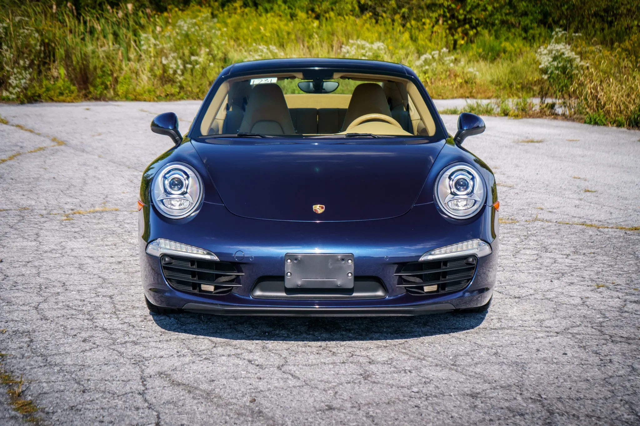 2013 Porsche 911 Carrera Coupe in Dark Blue Metallic