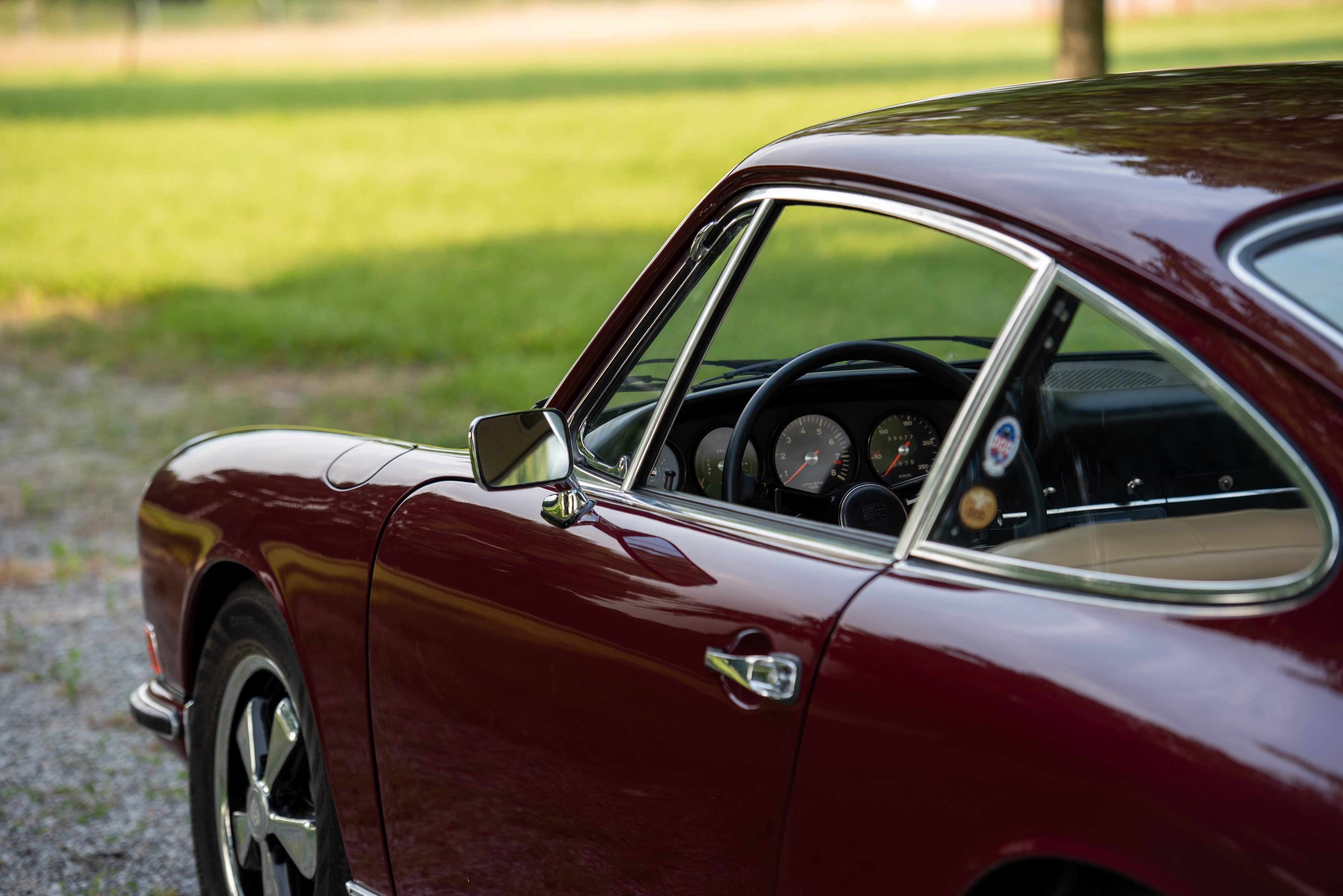 1968 Porsche 911 S 'Sportomatic' in Burgundy Red