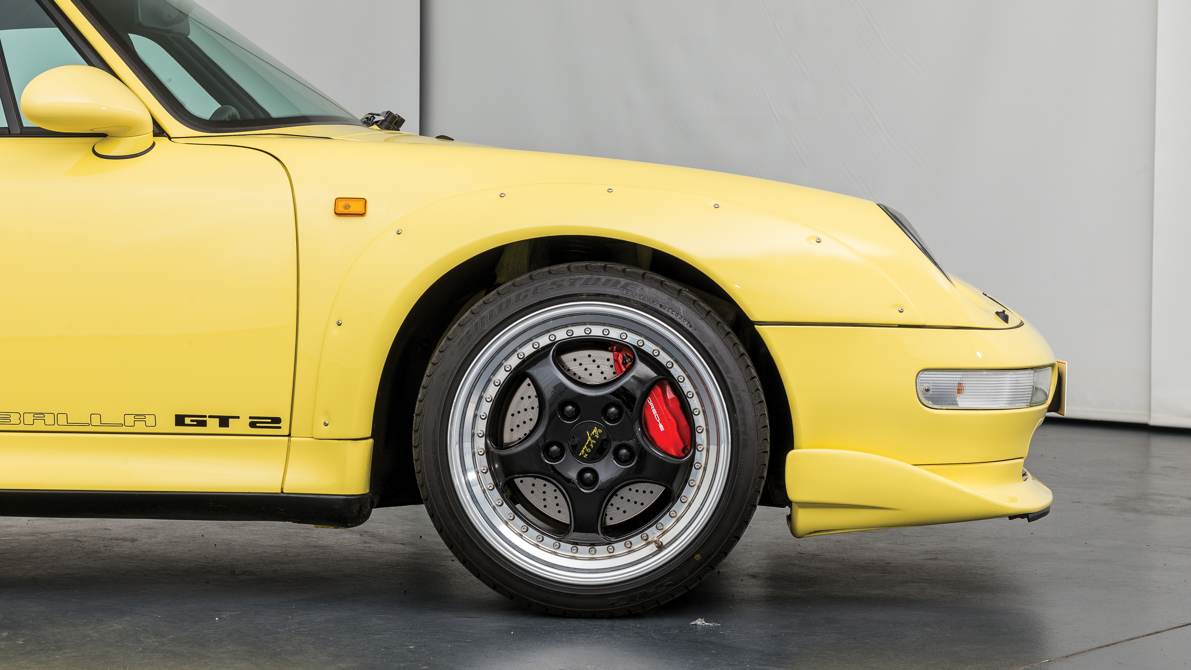 1998 Porsche 911 Turbo in Pastel Yellow