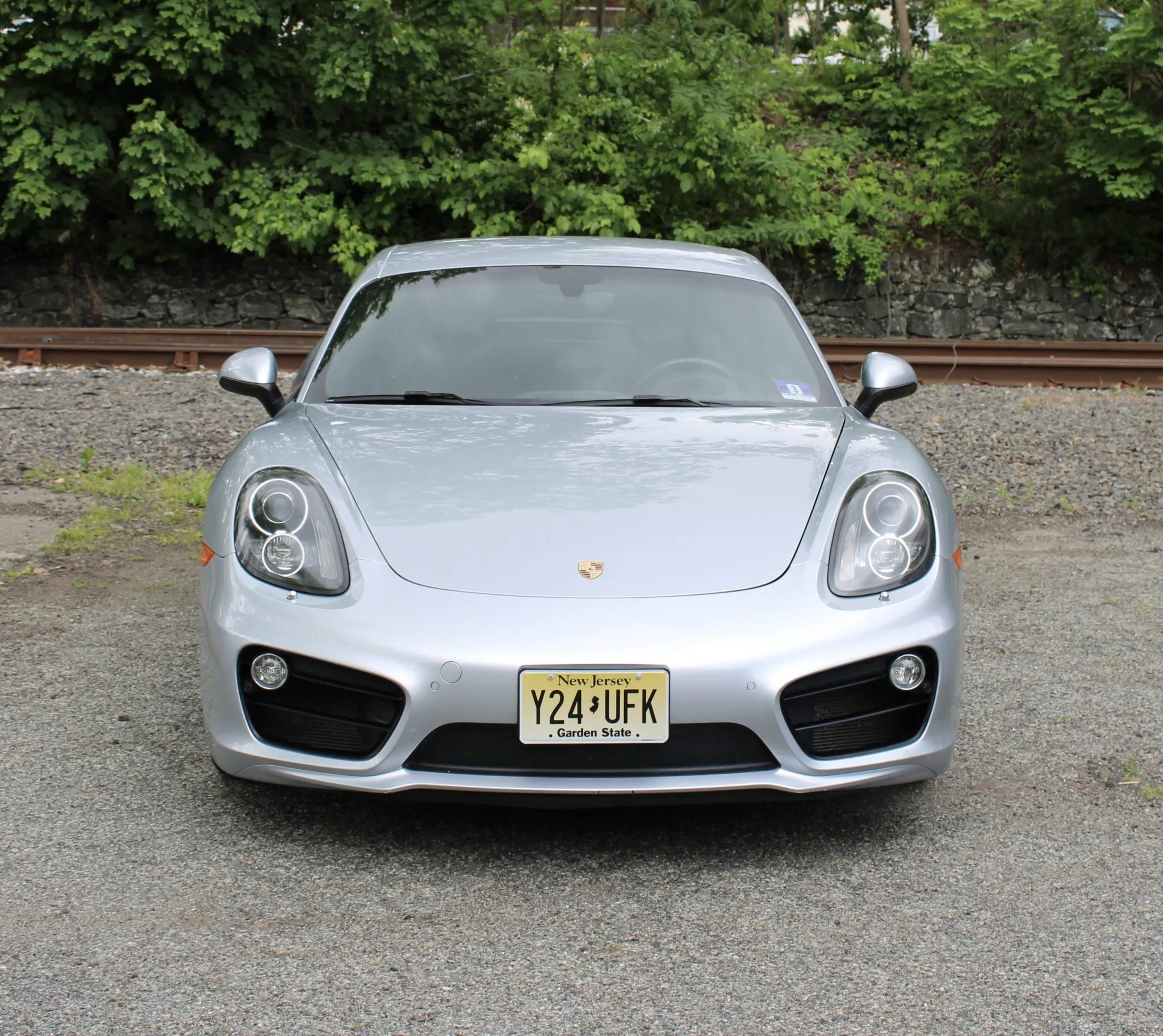 2014 Porsche Cayman S in Rhodium Silver Metallic
