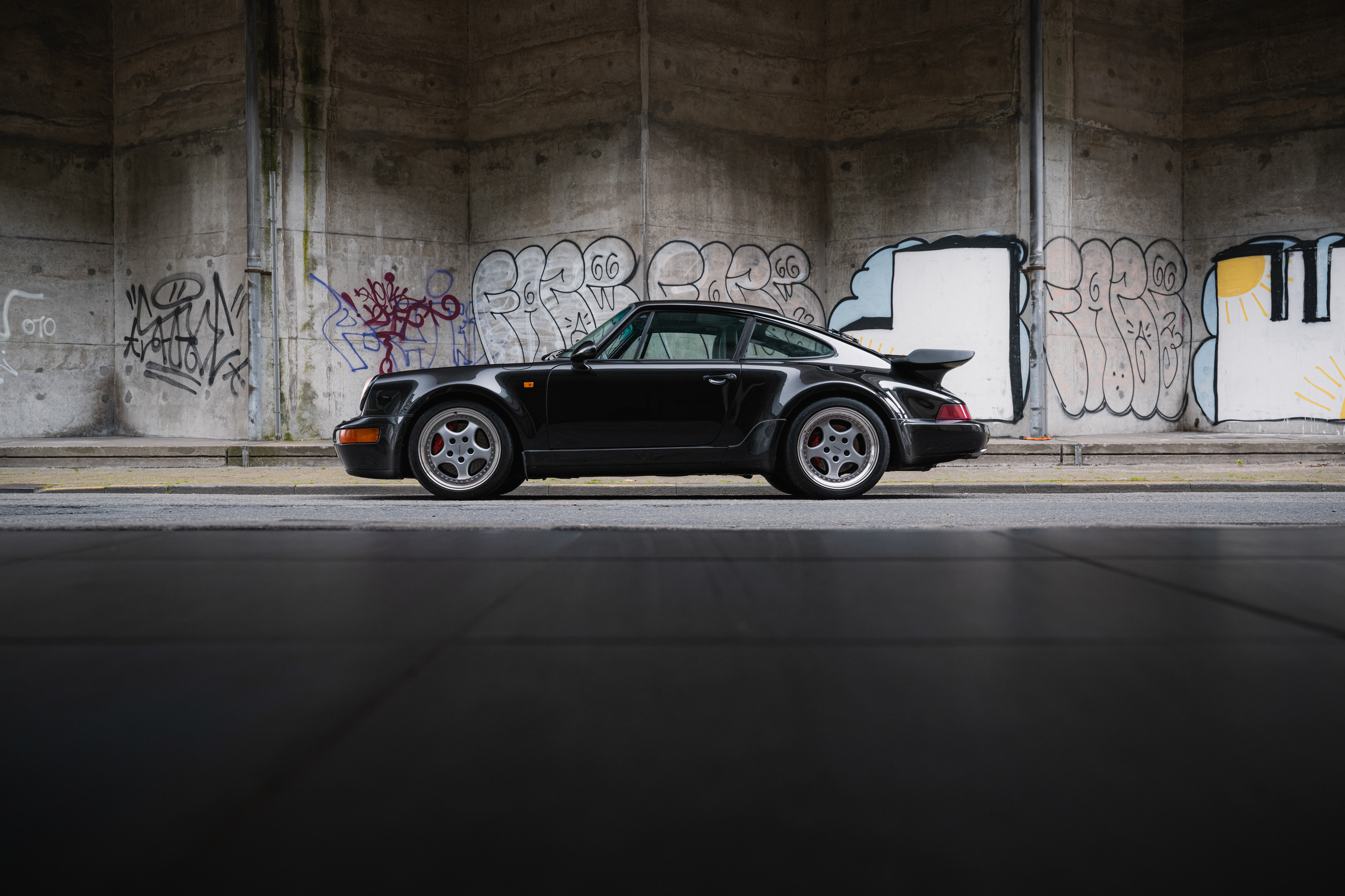 1993 Porsche 911 Turbo 3.6 in Black Pearl