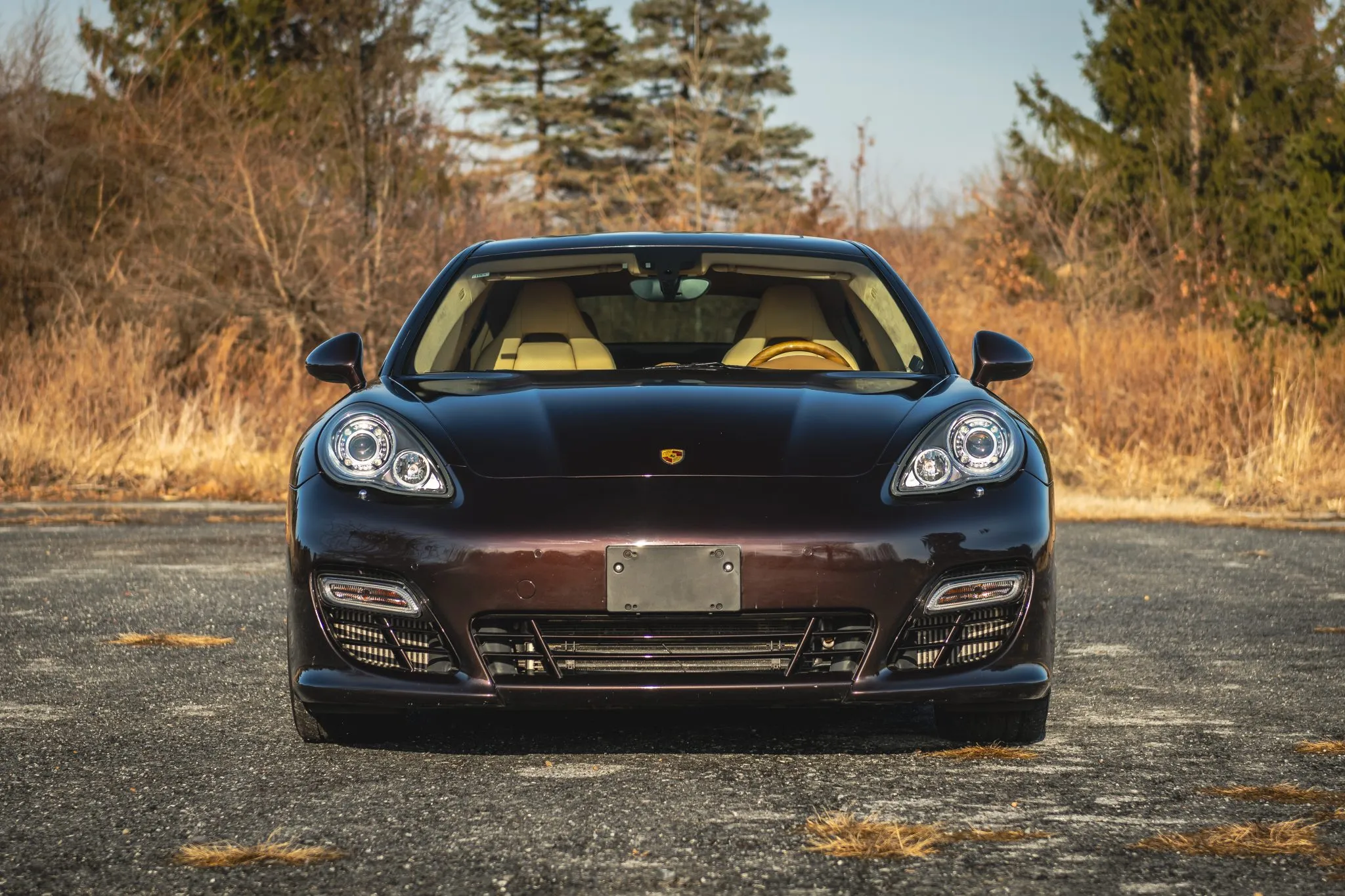 2011 Porsche Panamera Turbo in Mahogany Metallic