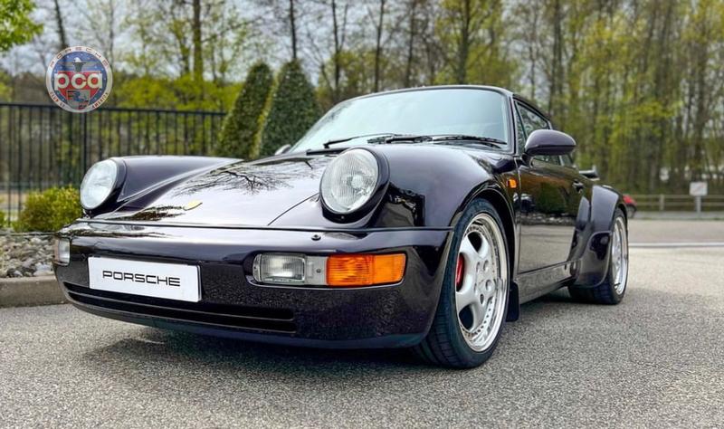 1993 Porsche 911 Turbo 3.6 in Burgundy Pearl