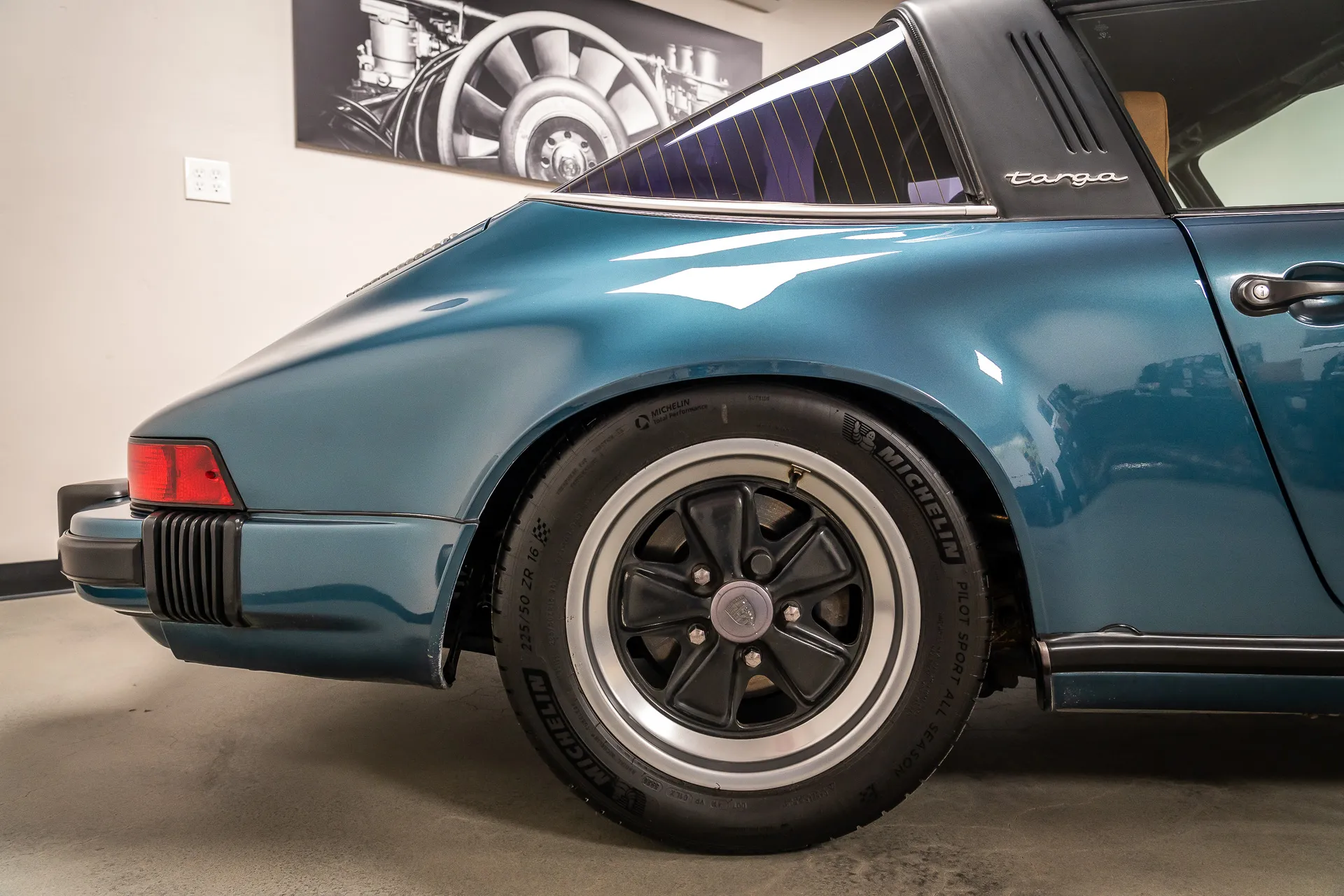 1979 Porsche 911SC Targa in Petrol Blue Metallic