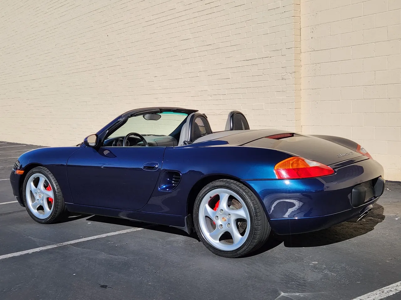 2000 Porsche Boxster S in Ocean Blue Metallic