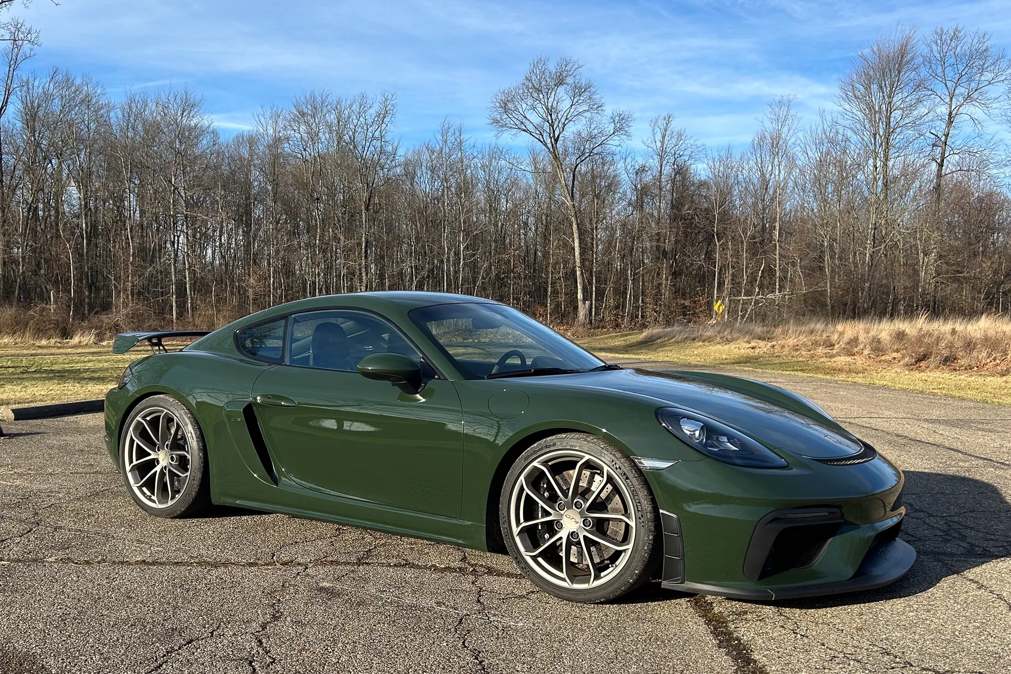2022 Porsche 718 Cayman GT4 In Underberg Green