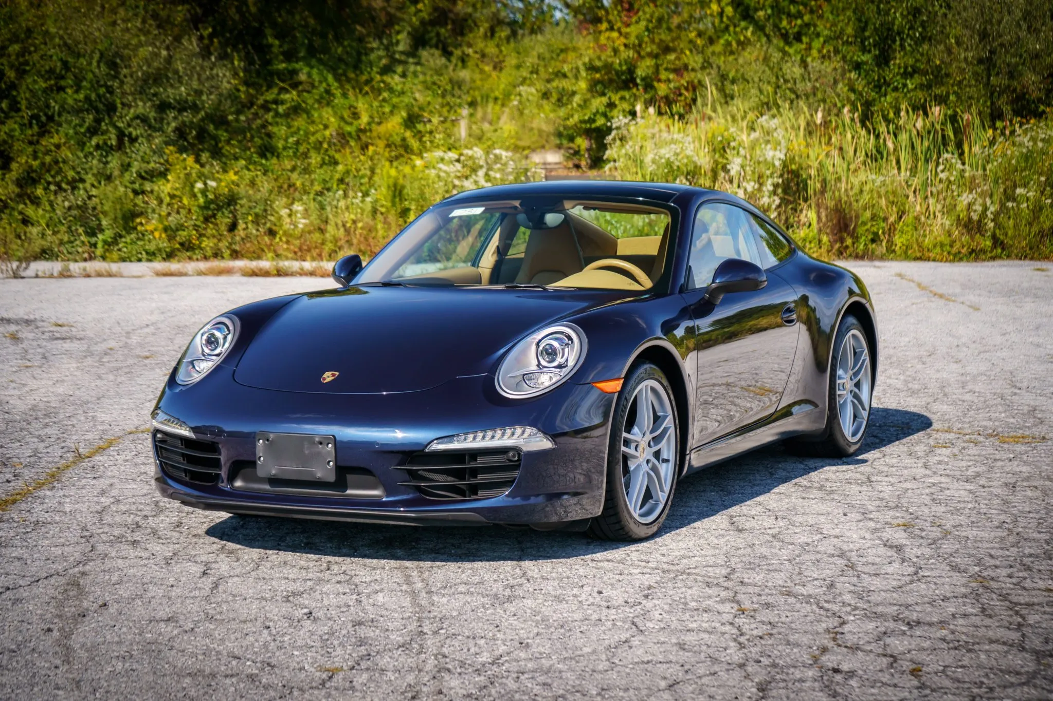 2013 Porsche 911 Carrera Coupe in Dark Blue Metallic