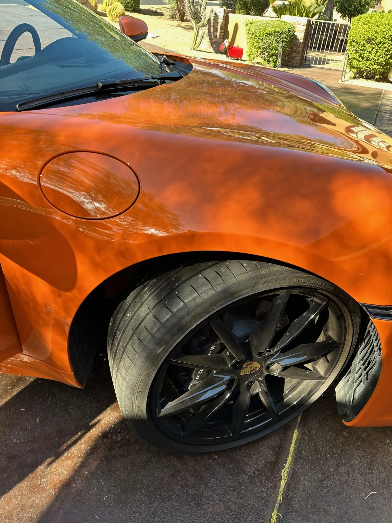 2022 Porsche 911 Carrera Coupe in Pastel Orange