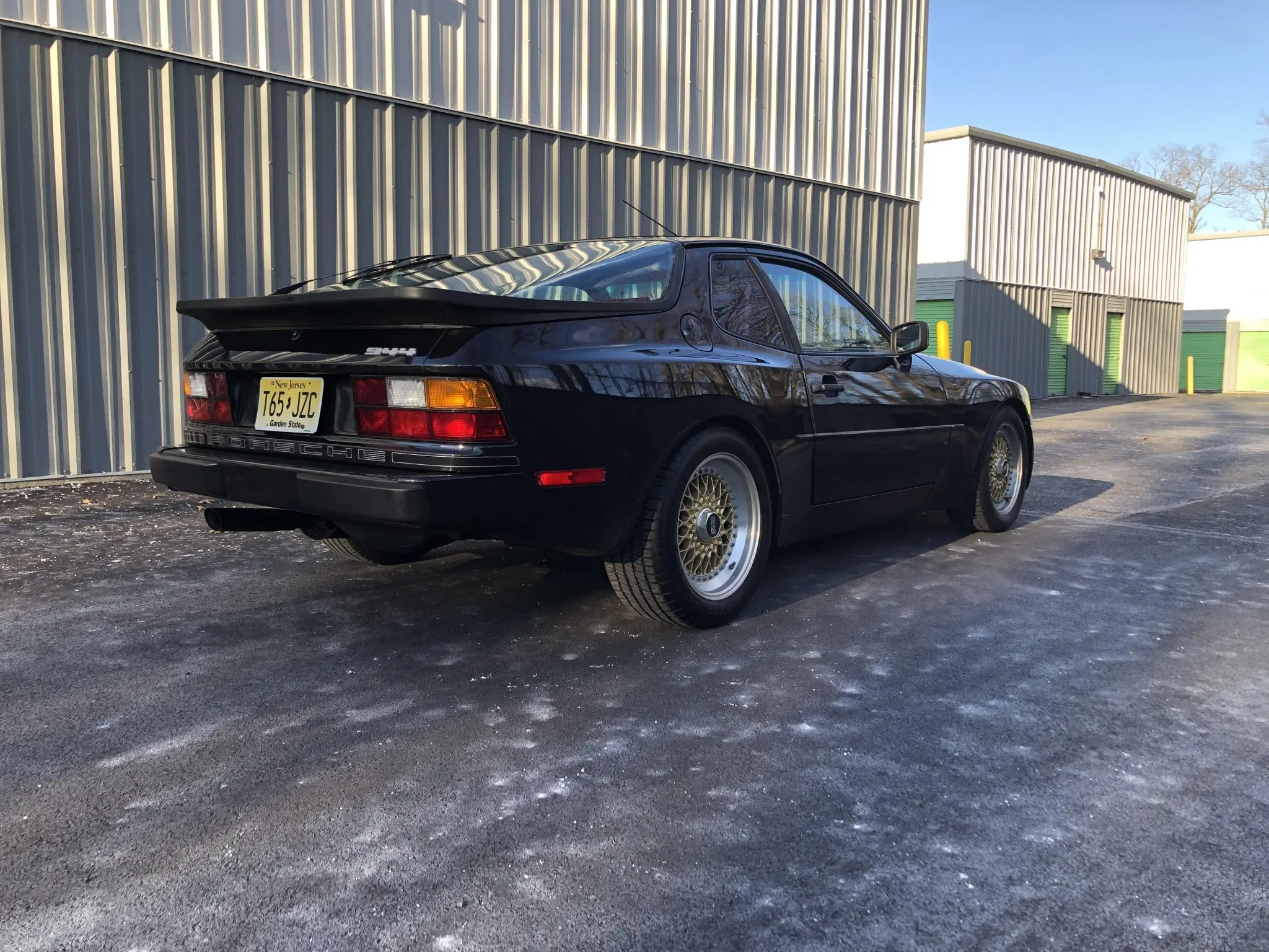 1984 Porsche 944 in Montego Black Metallic