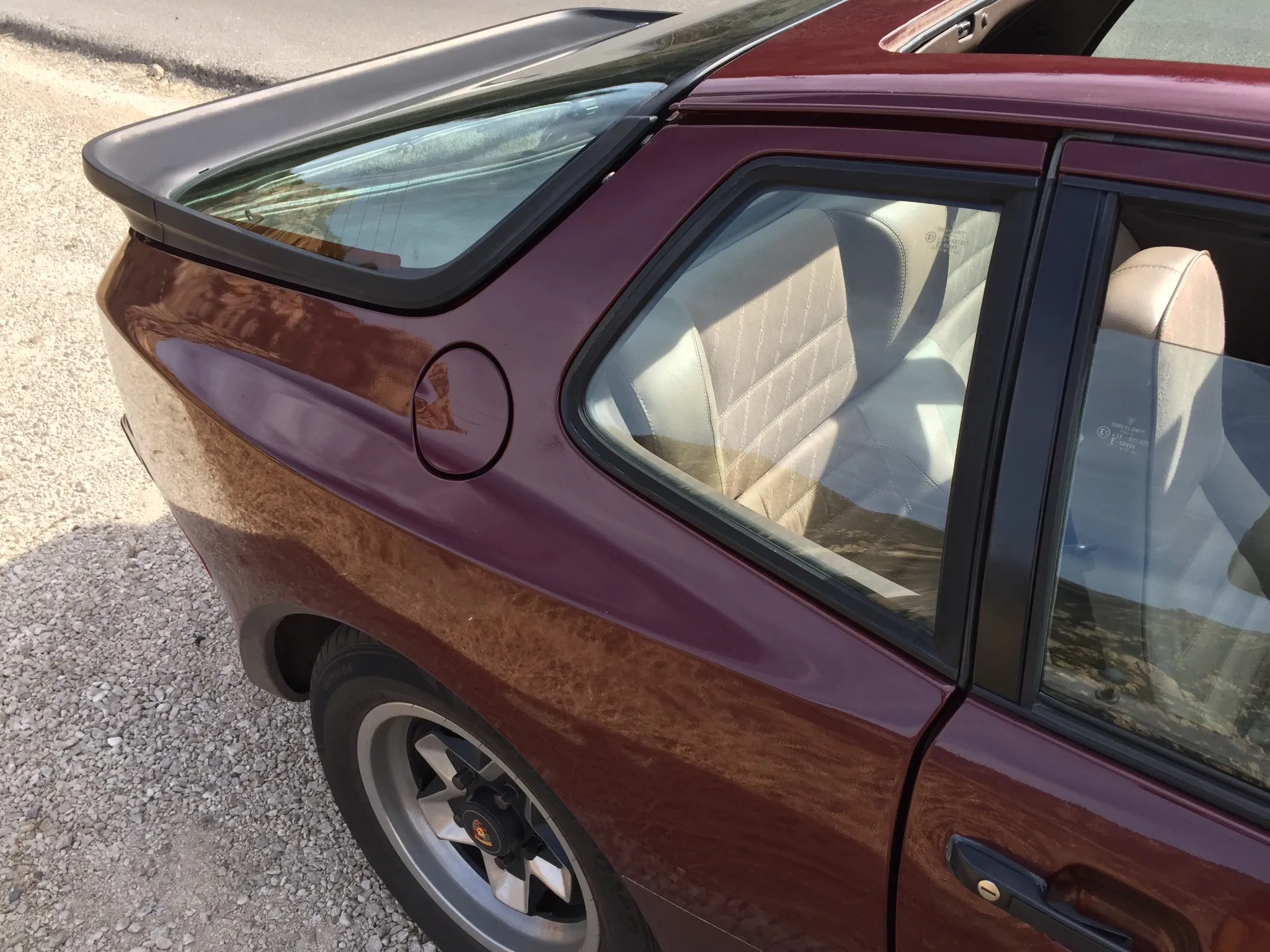 1984 Porsche 944 in Ruby Red Metallic