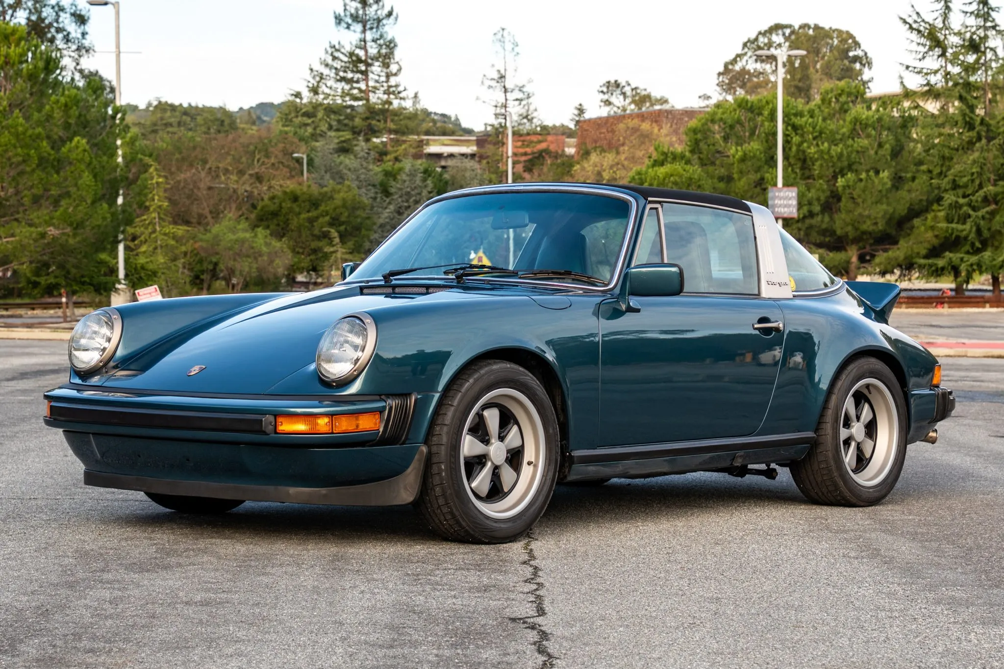1980 Porsche 911SC Targa in Petrol Blue Metallic