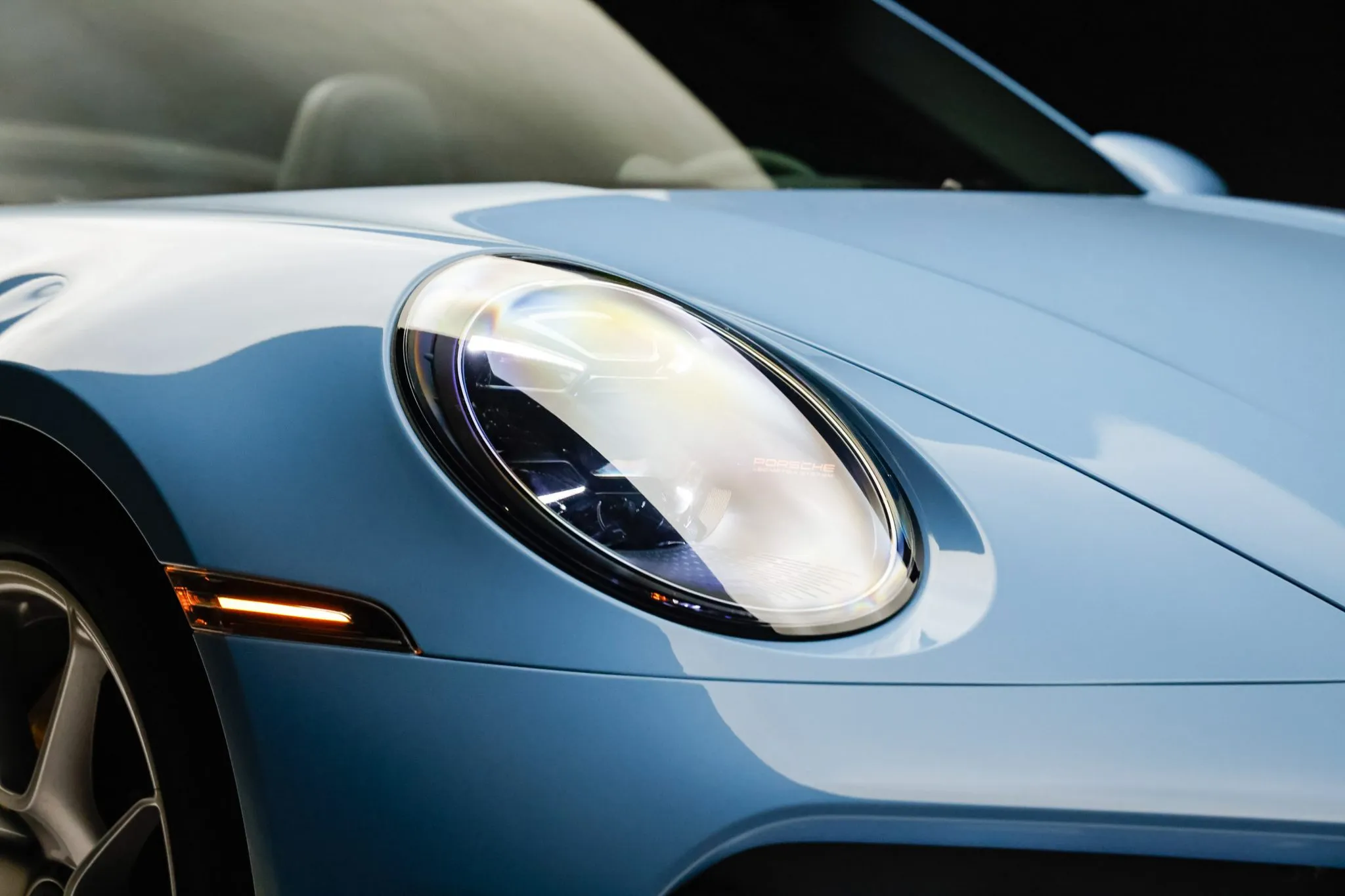 2025 Porsche 911 Turbo S Cabriolet in Nashy Blue