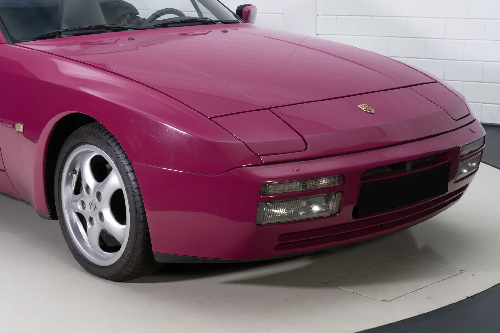 1991 Porsche 944 S2 Cabriolet in Rubystone Red