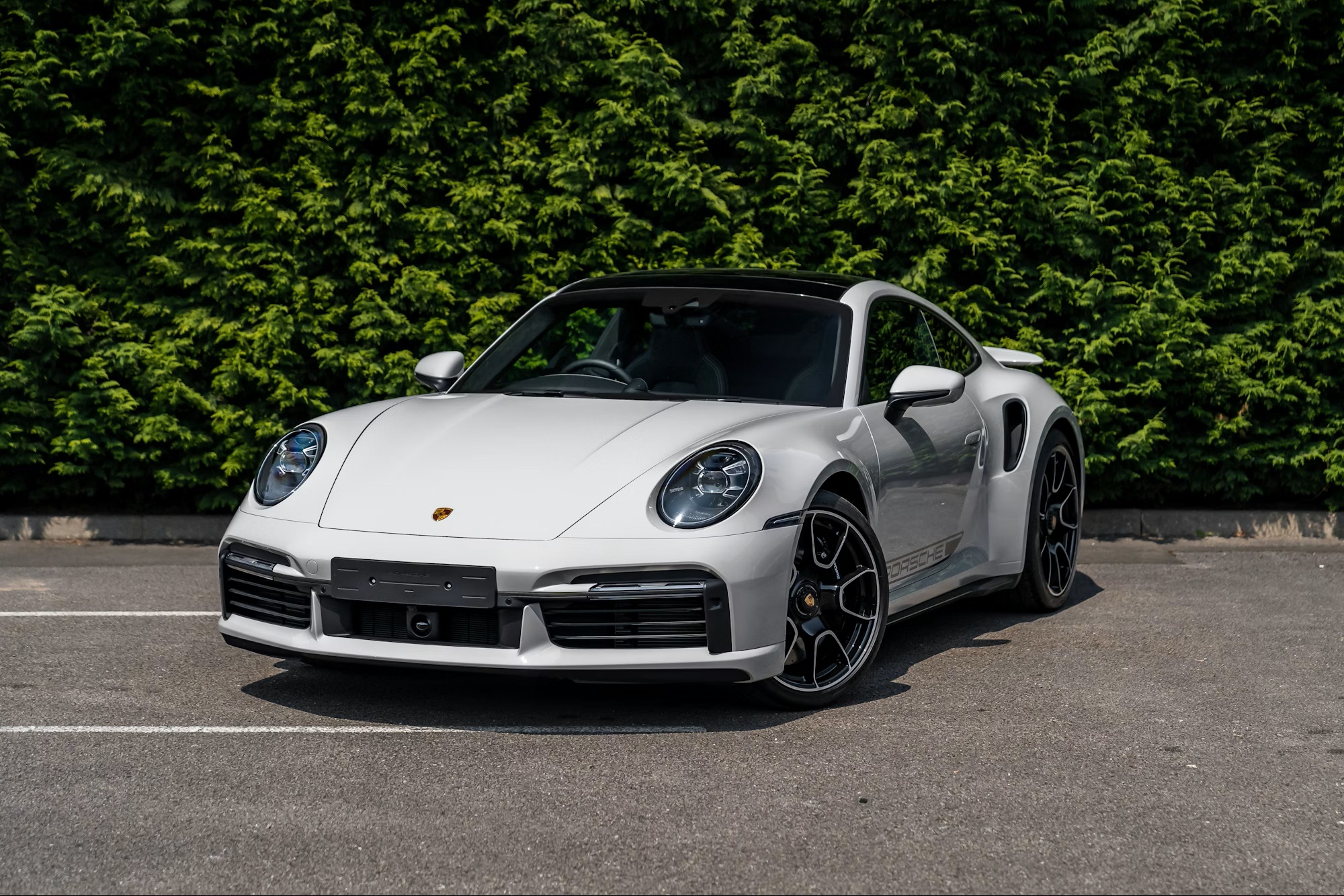 2023 Porsche 911 Turbo in Crayon