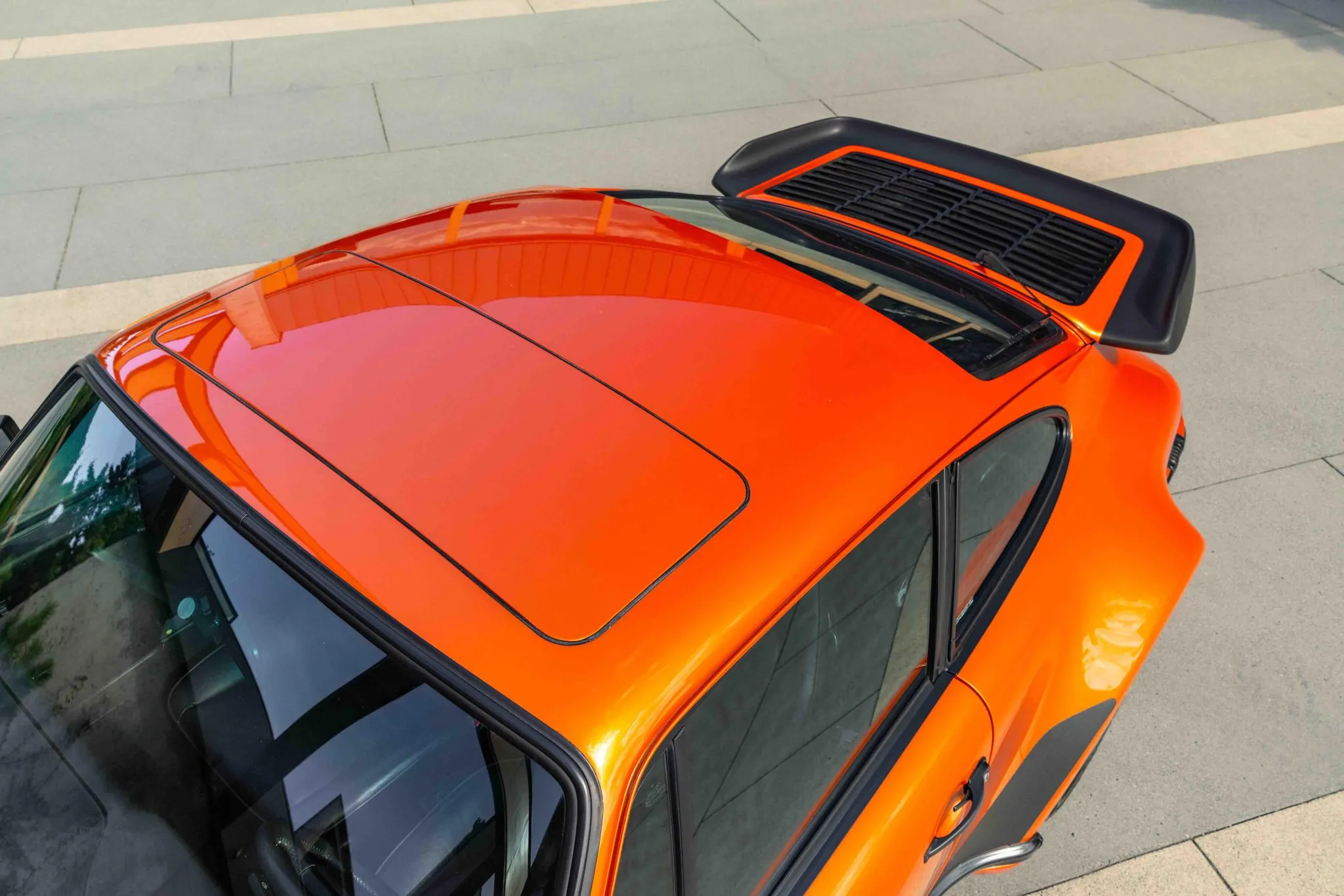 1987 Porsche 911 Turbo Coupe in Orange Pearl