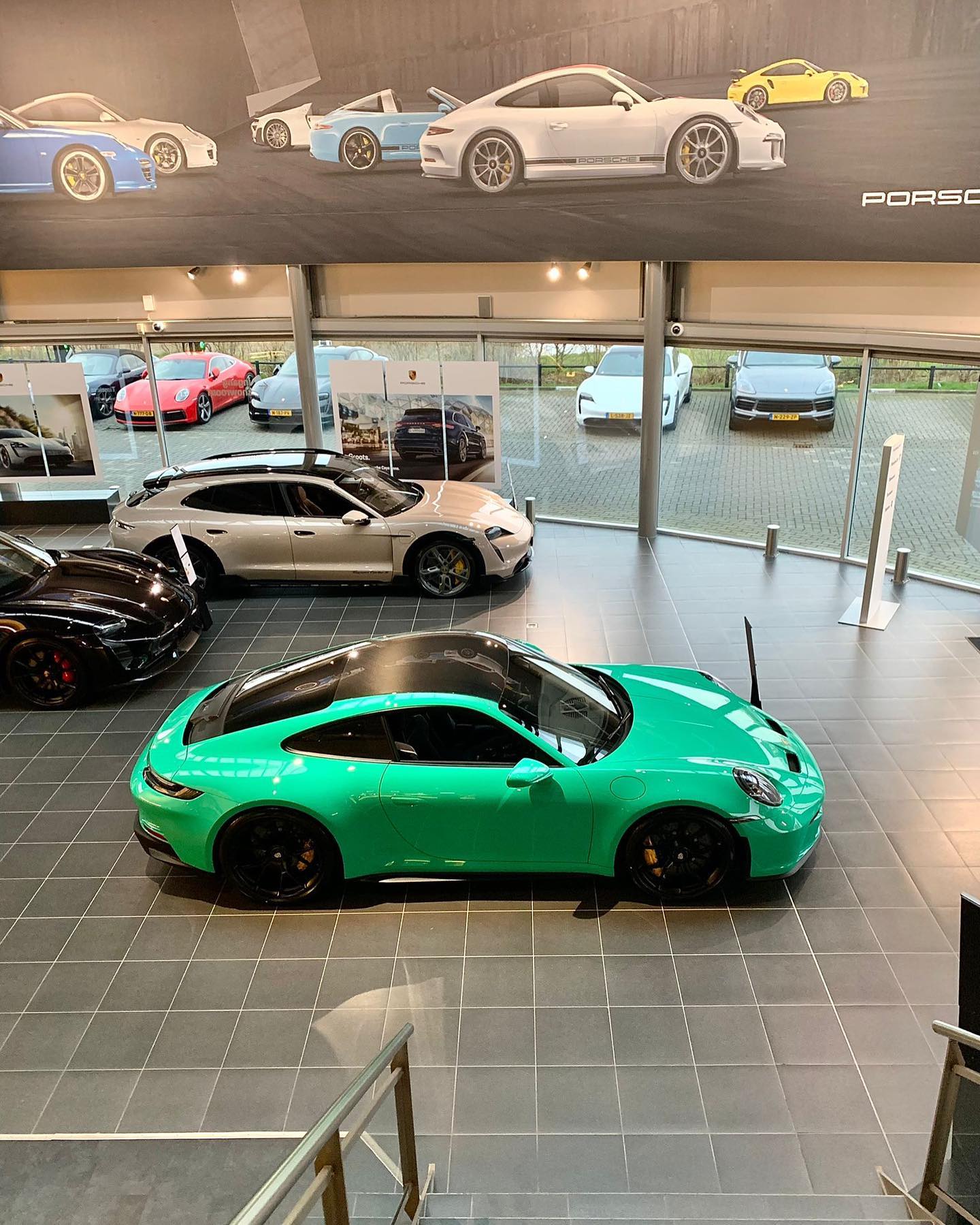 2022 Porsche 911 GT3 Touring in Lighter Green