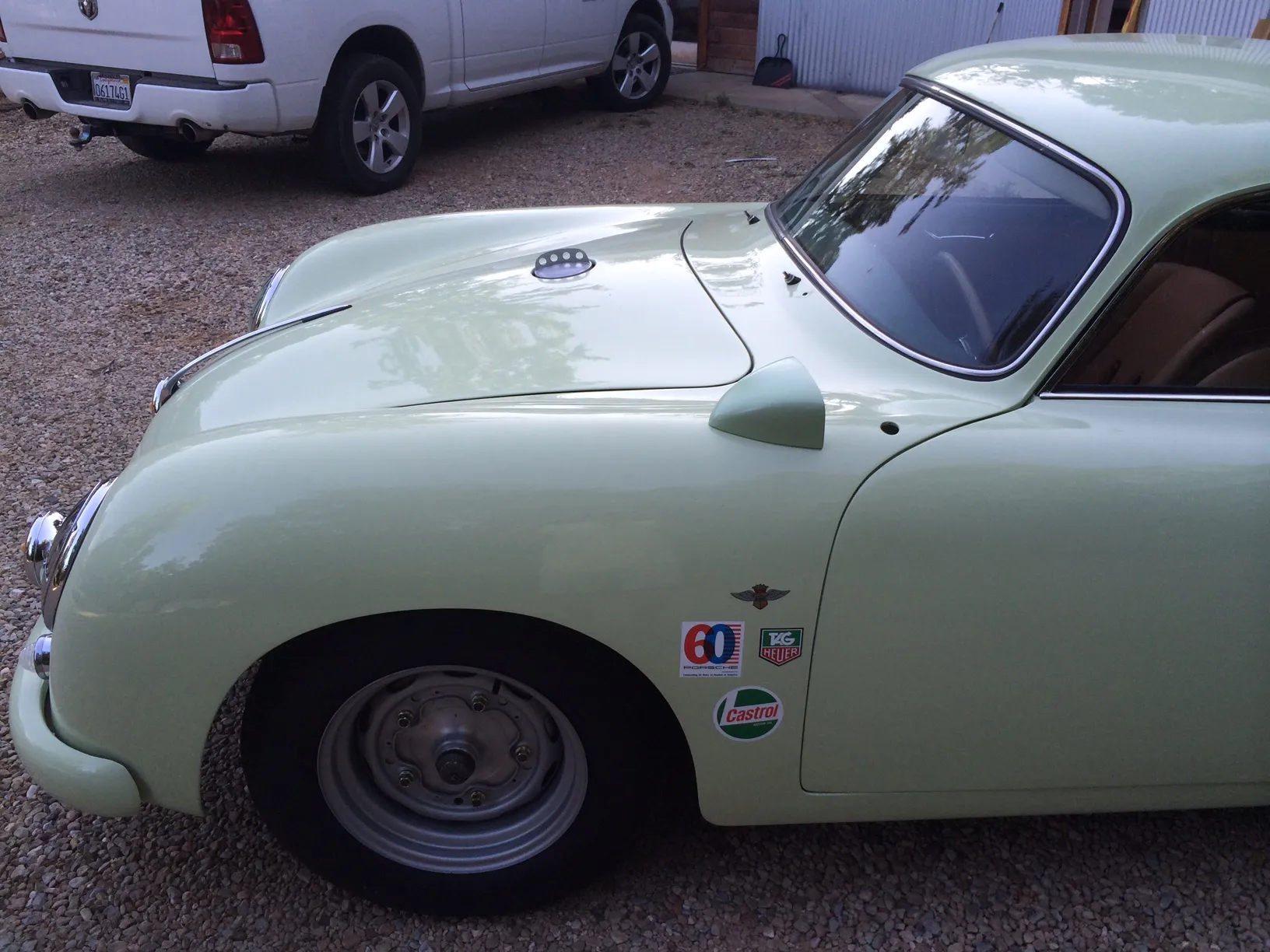 1959 Porsche 356A Outlaw Coupe in Glacier White