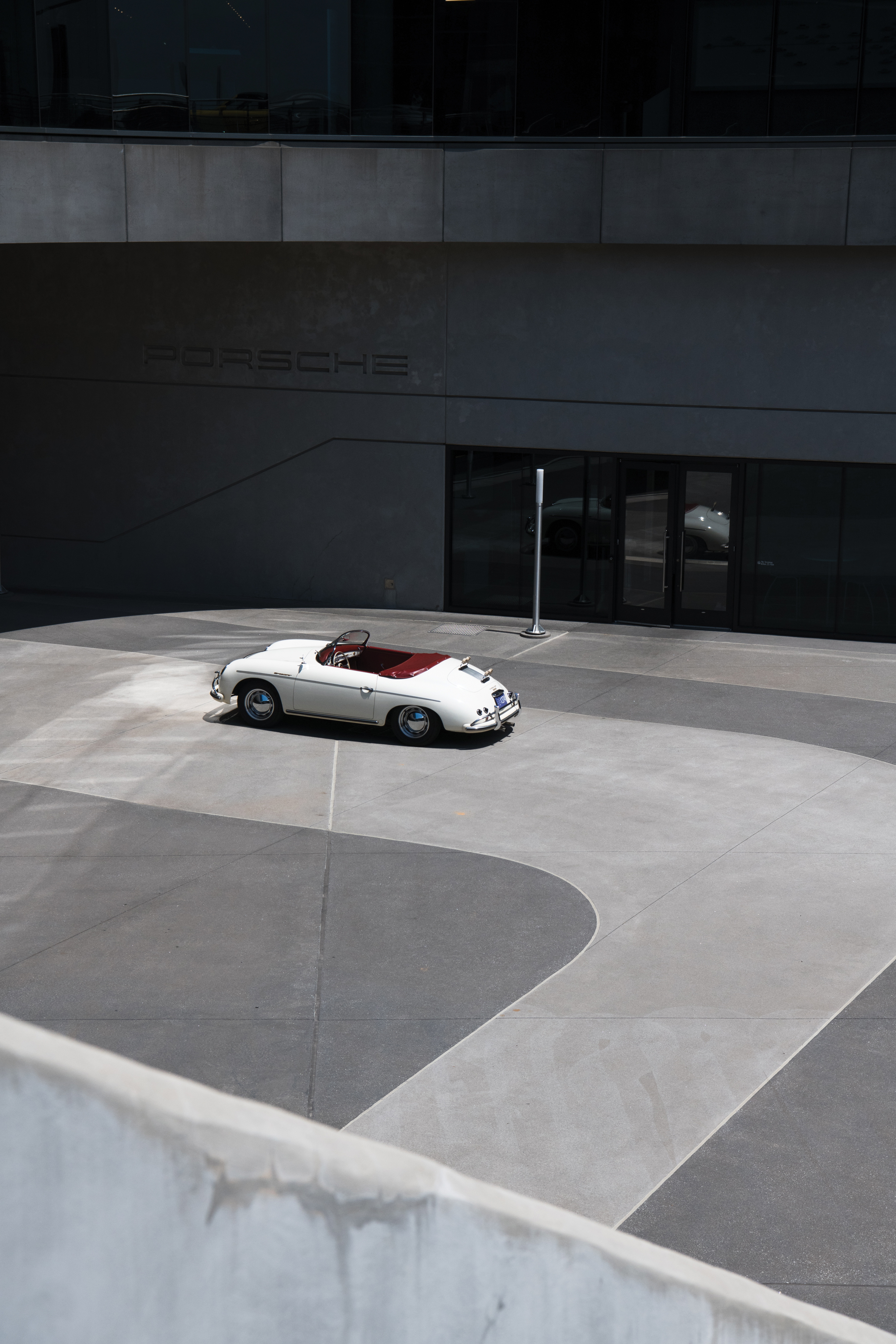 1956 Porsche 356 A 1600 Super Speedster by Reutter in Glacier White