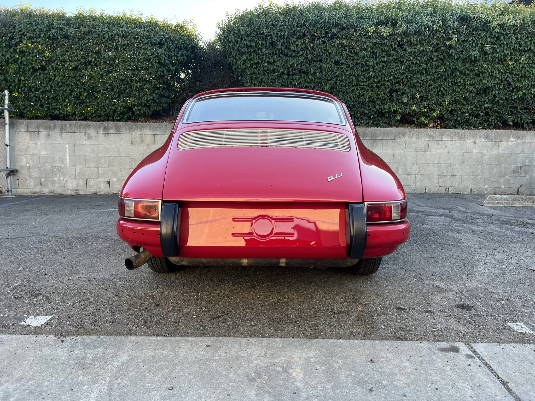 1966 Porsche 911 Coupe 5-Speed in Polo Red