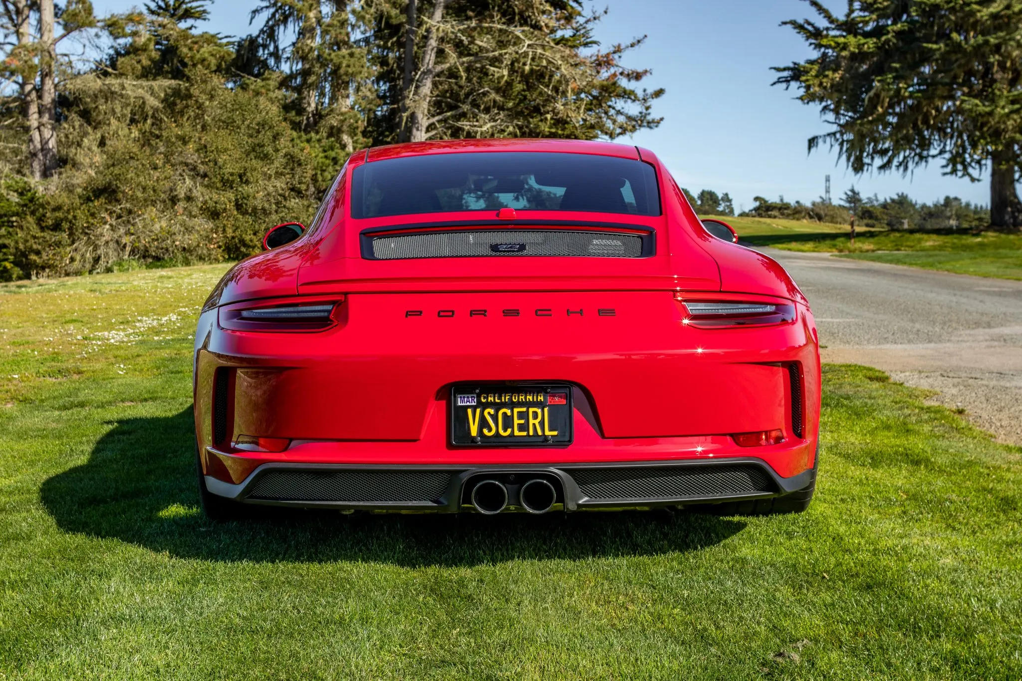  2018 Porsche 911 GT3 Touring in Carmine Red