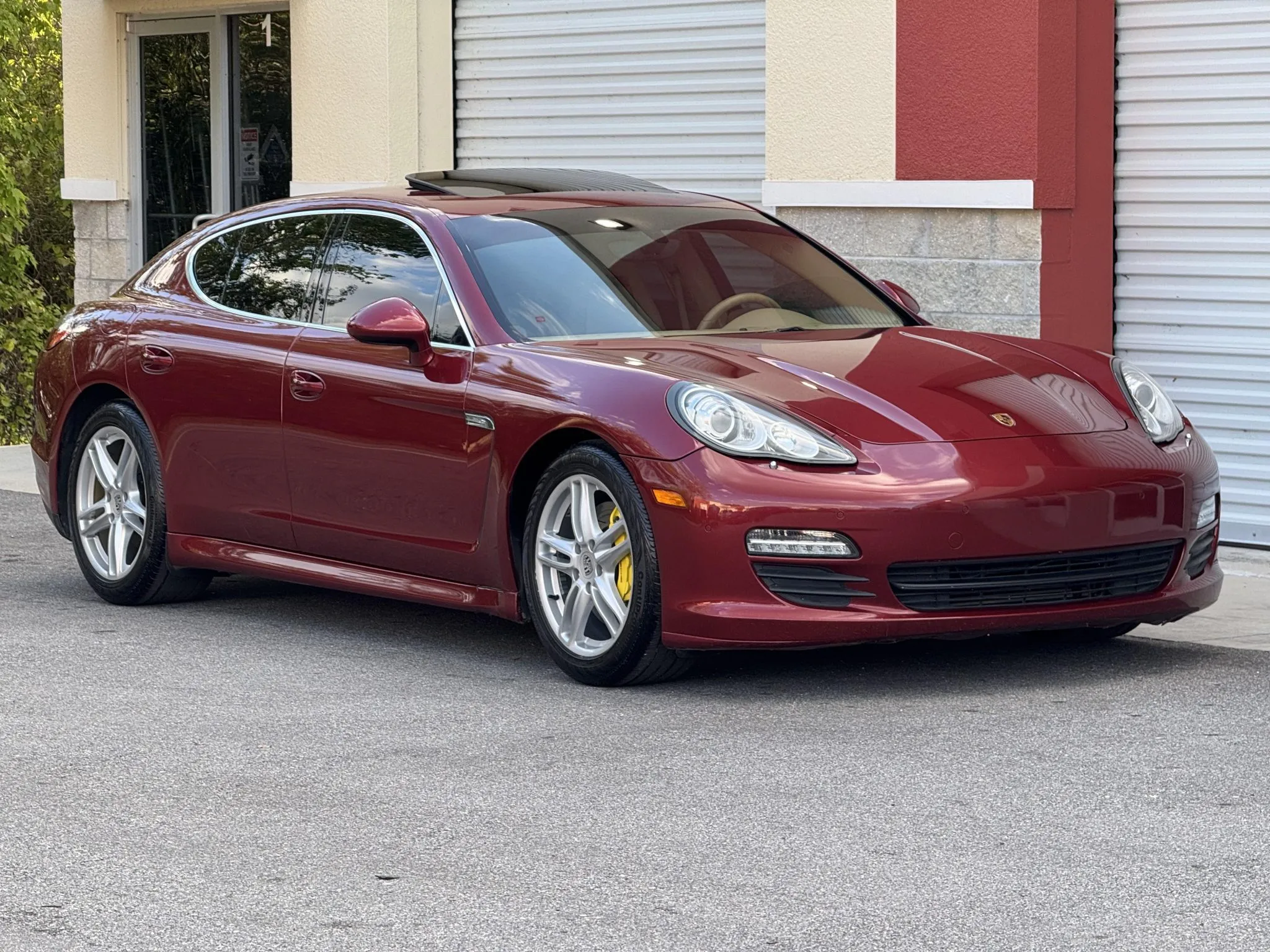 2011 Porsche Panamera S in Ruby Red Metallic