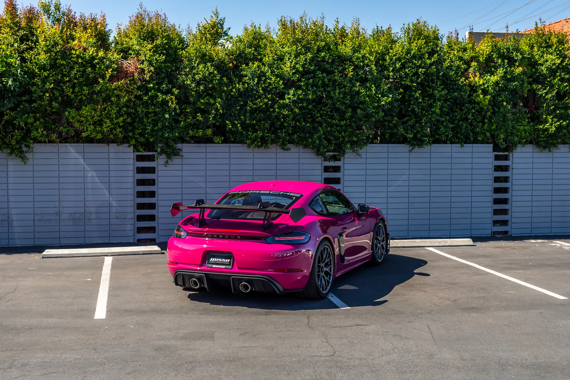 2023 Porsche 718 Cayman GT4 RS Weissach Coupe in Ruby Star