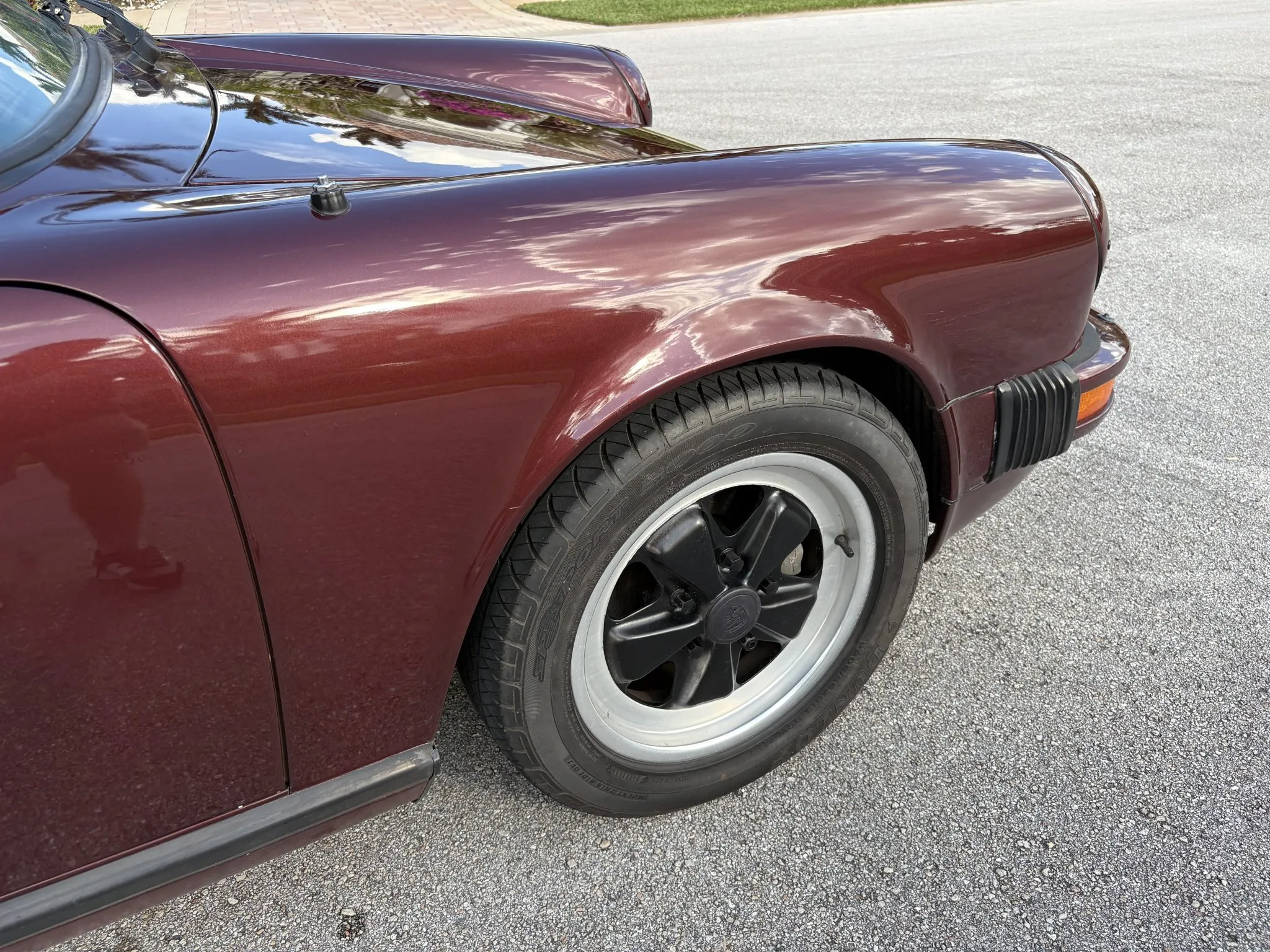1984 Porsche 911 Carrera Targa in Ruby Red Metallic