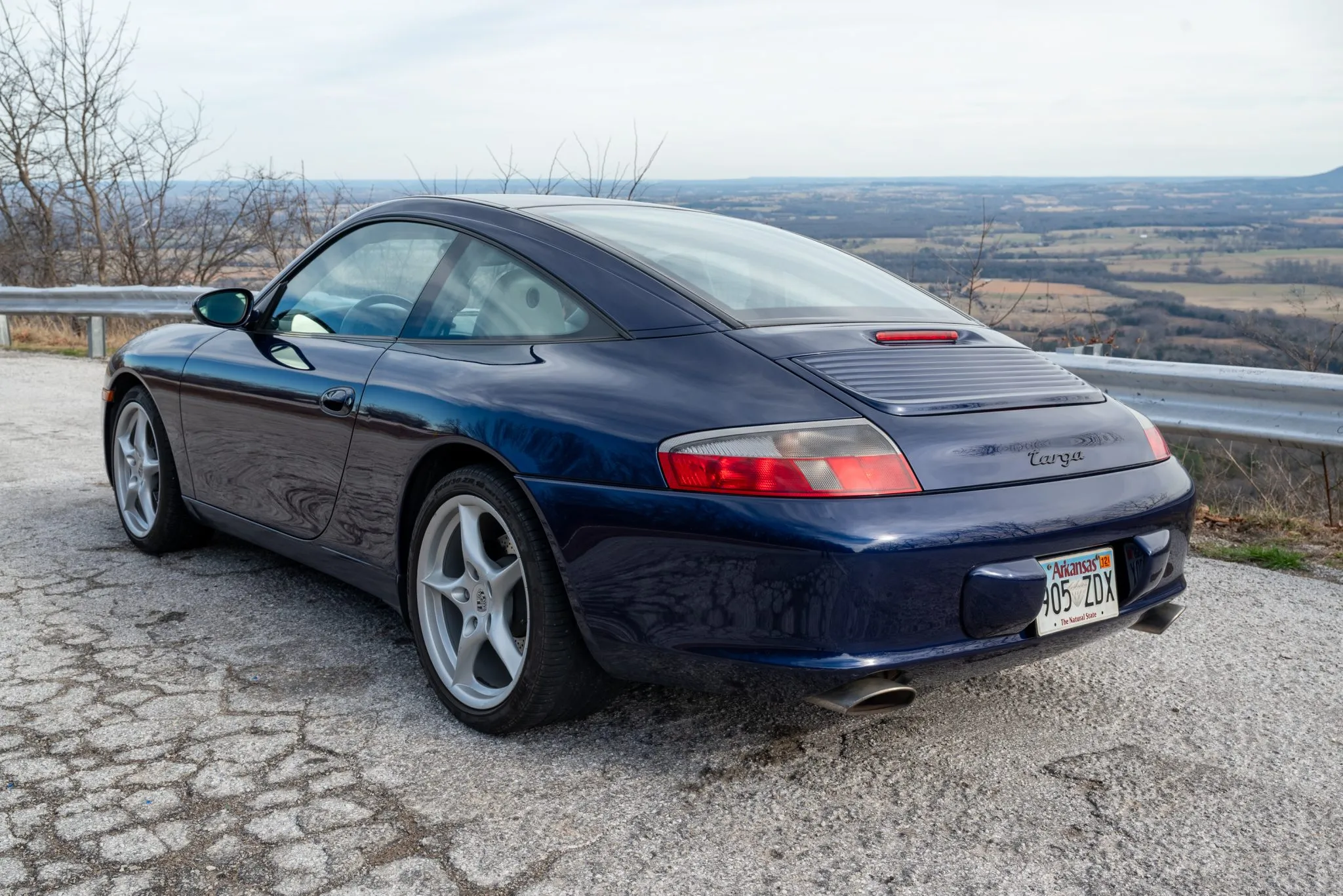 2003 Porsche 911 Carrera Targa in Lapis Blue Metallic