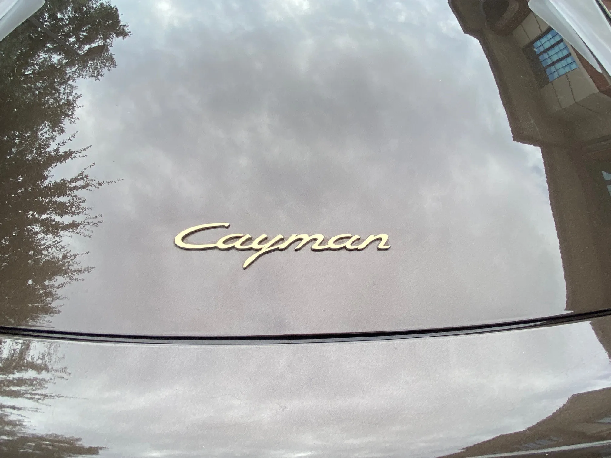 2010 Porsche Cayman in Macadamia Metallic